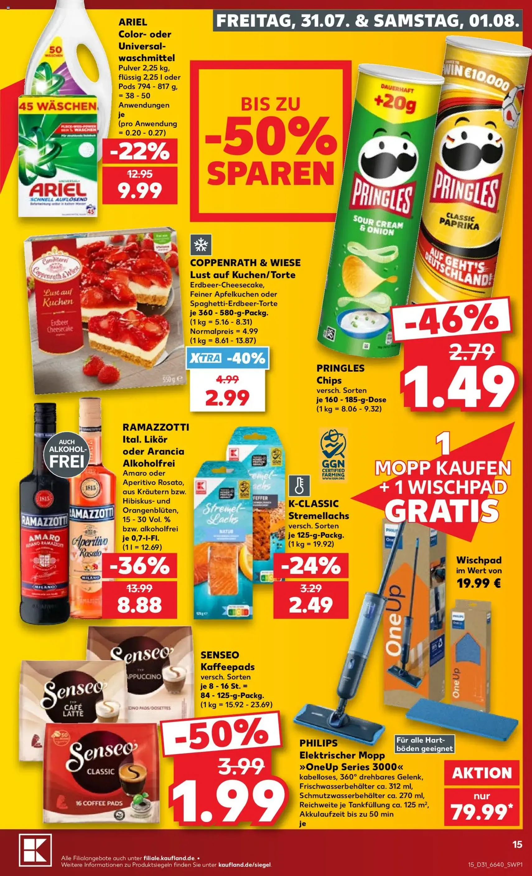 Kaufland Prospekt - Gültiger Prospekt ab 30.07.2026, Seite 15 von insgesamt 66