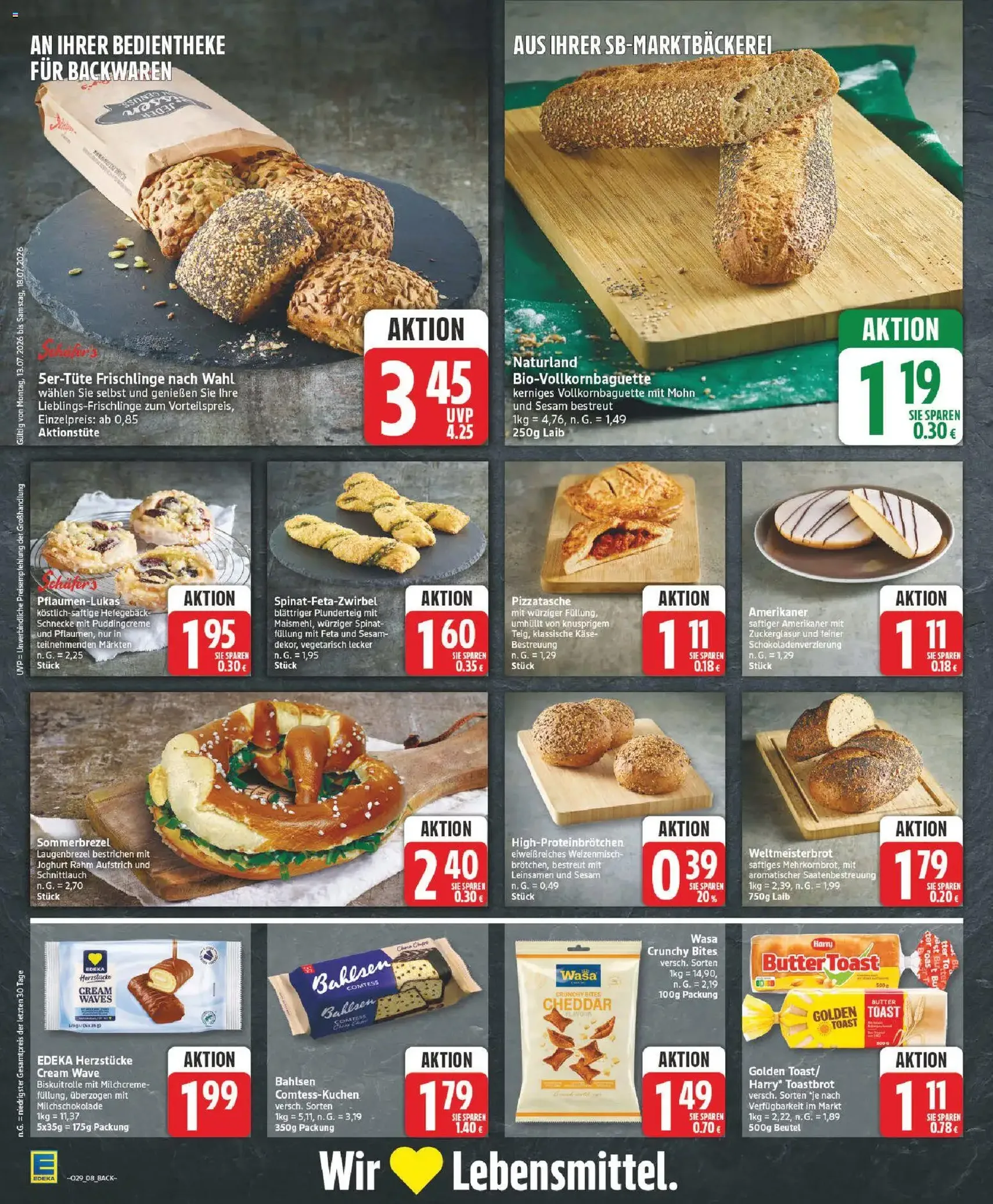 Edeka Prospekt - Gültiger Prospekt ab 13.07.2026, Seite 8 von insgesamt 29