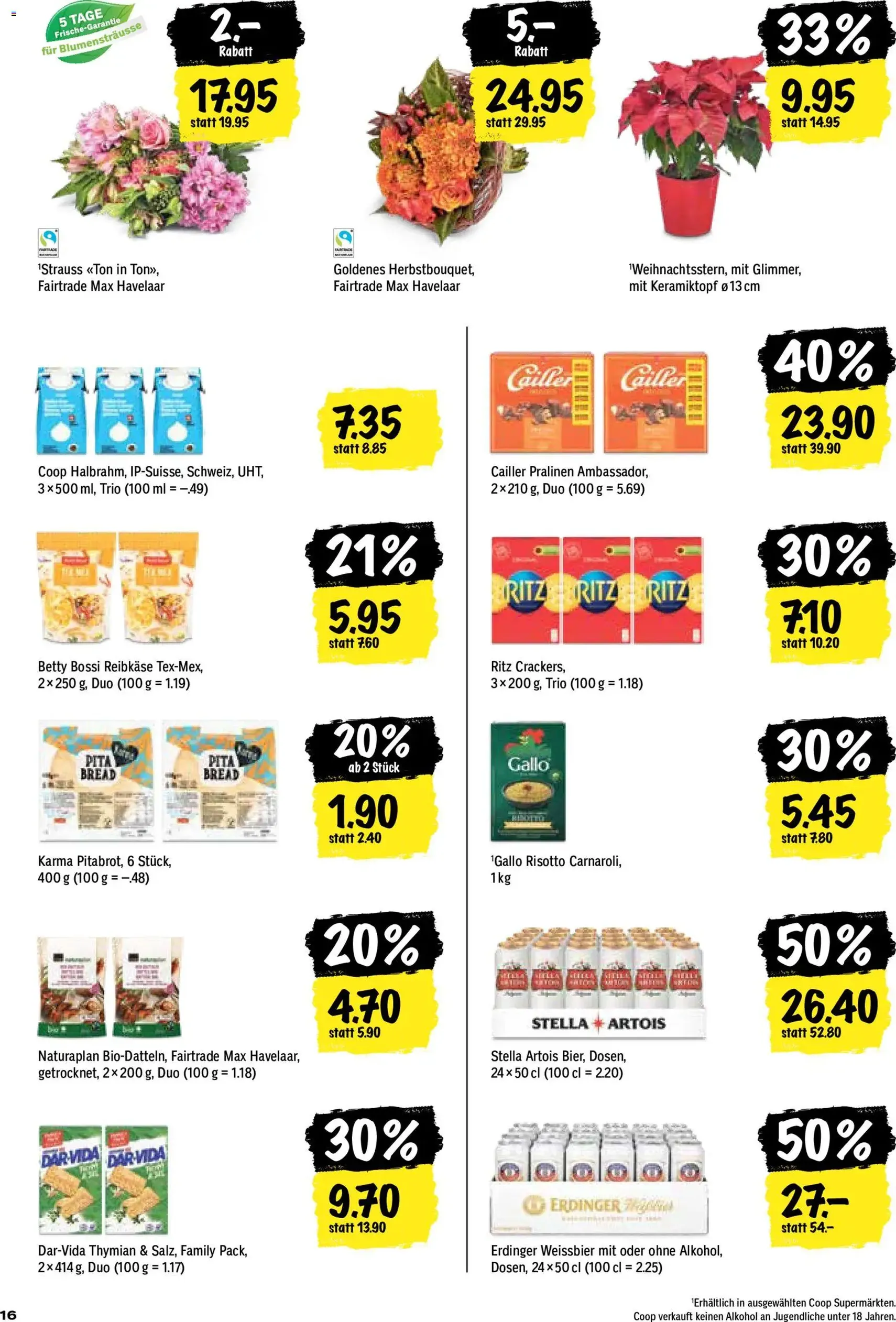 Coop aktionen - Gültiger Prospekt ab 29.10.2026, Seite 16 von insgesamt 28