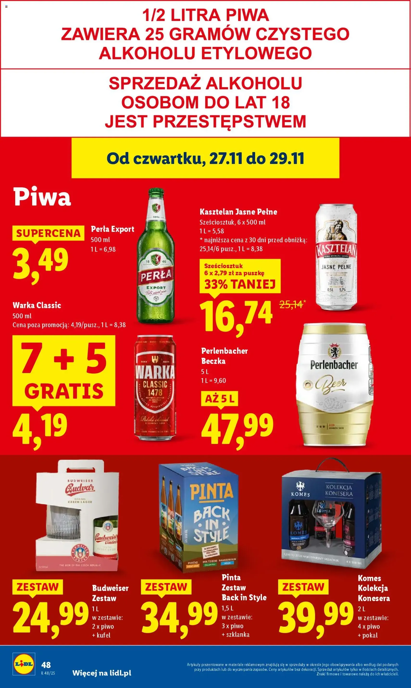 Lidl Black Friday - ważny gazetka od 27.11.2025 strona 48 z 68