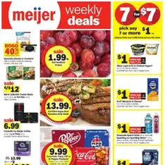 Meijer Weekly Ad - Flyer preview valid from 07/22/2026