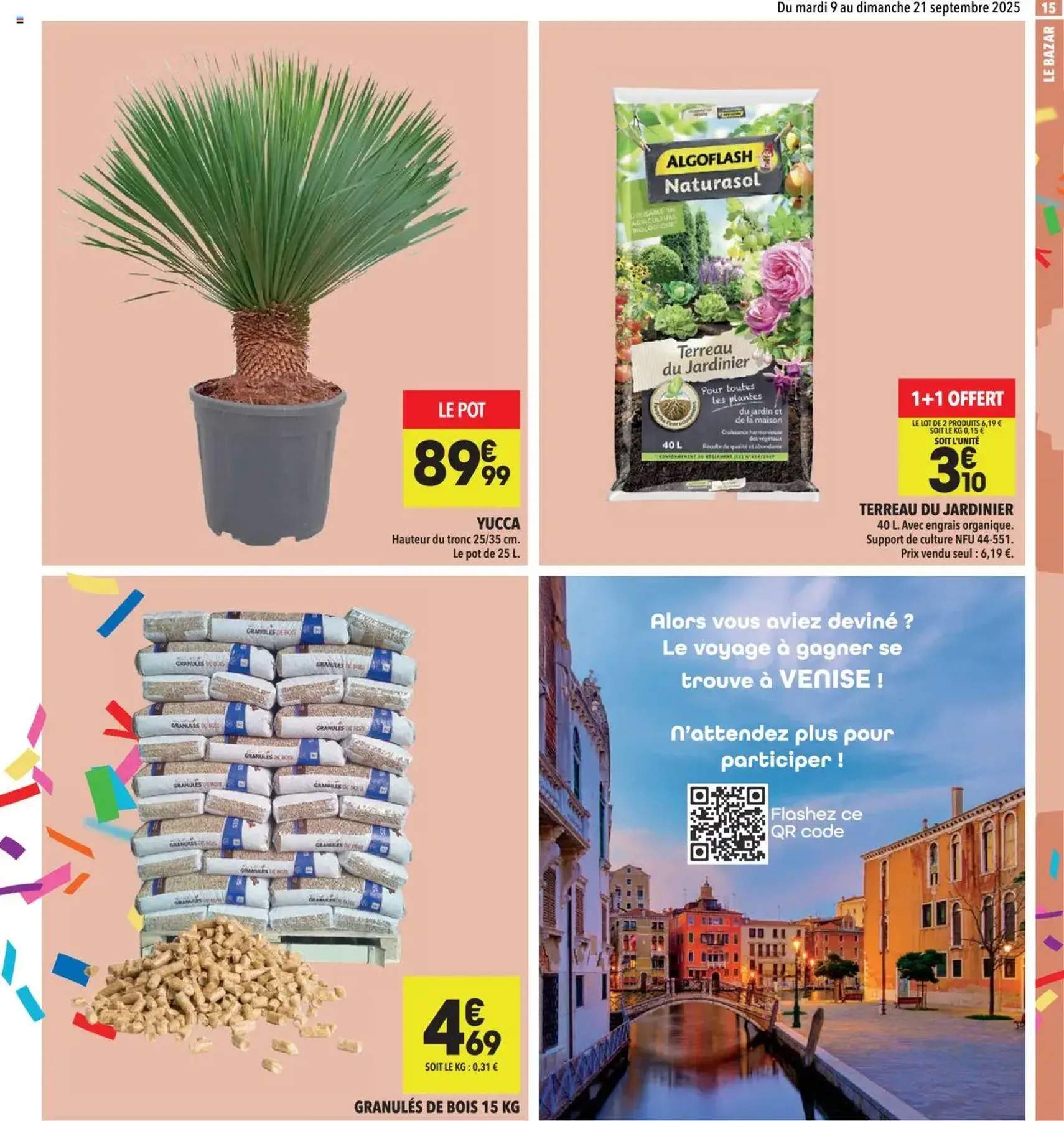 Supeco catalogue - brochure valable à partir du 09/09/2025, page 15 sur 16 Supeco catalogue - brochure valable à partir du 09/09/2025, page 15 sur 16