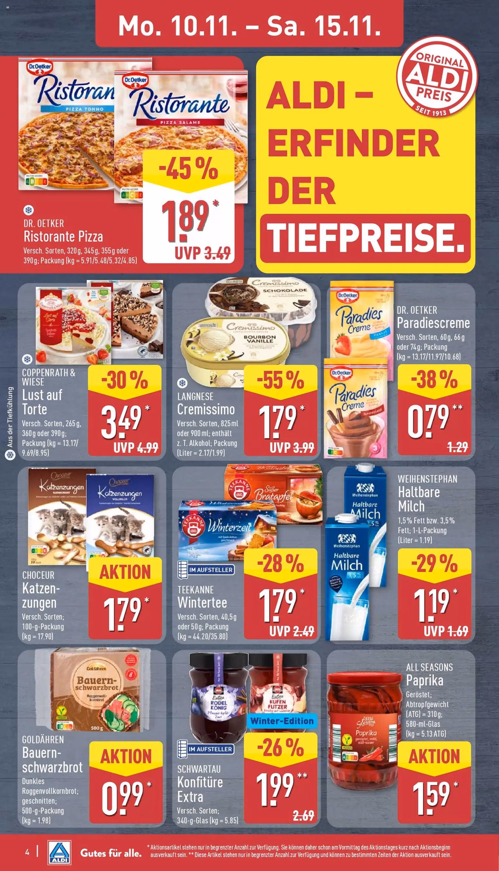 Aldi Prospekt - Gültiger Prospekt ab 10.11.2025, Seite 8 von insgesamt 42