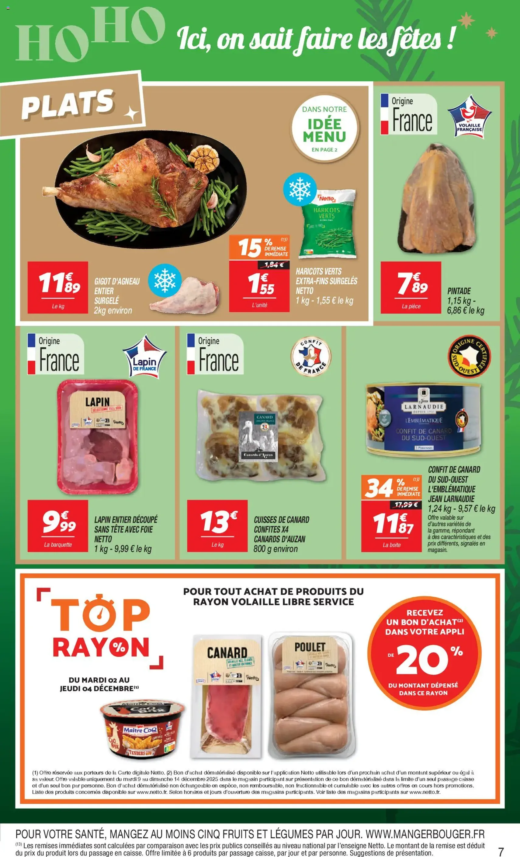 Netto - Festif ho ho ho - brochure valable à partir du 02/12/2025, page 7 sur 20