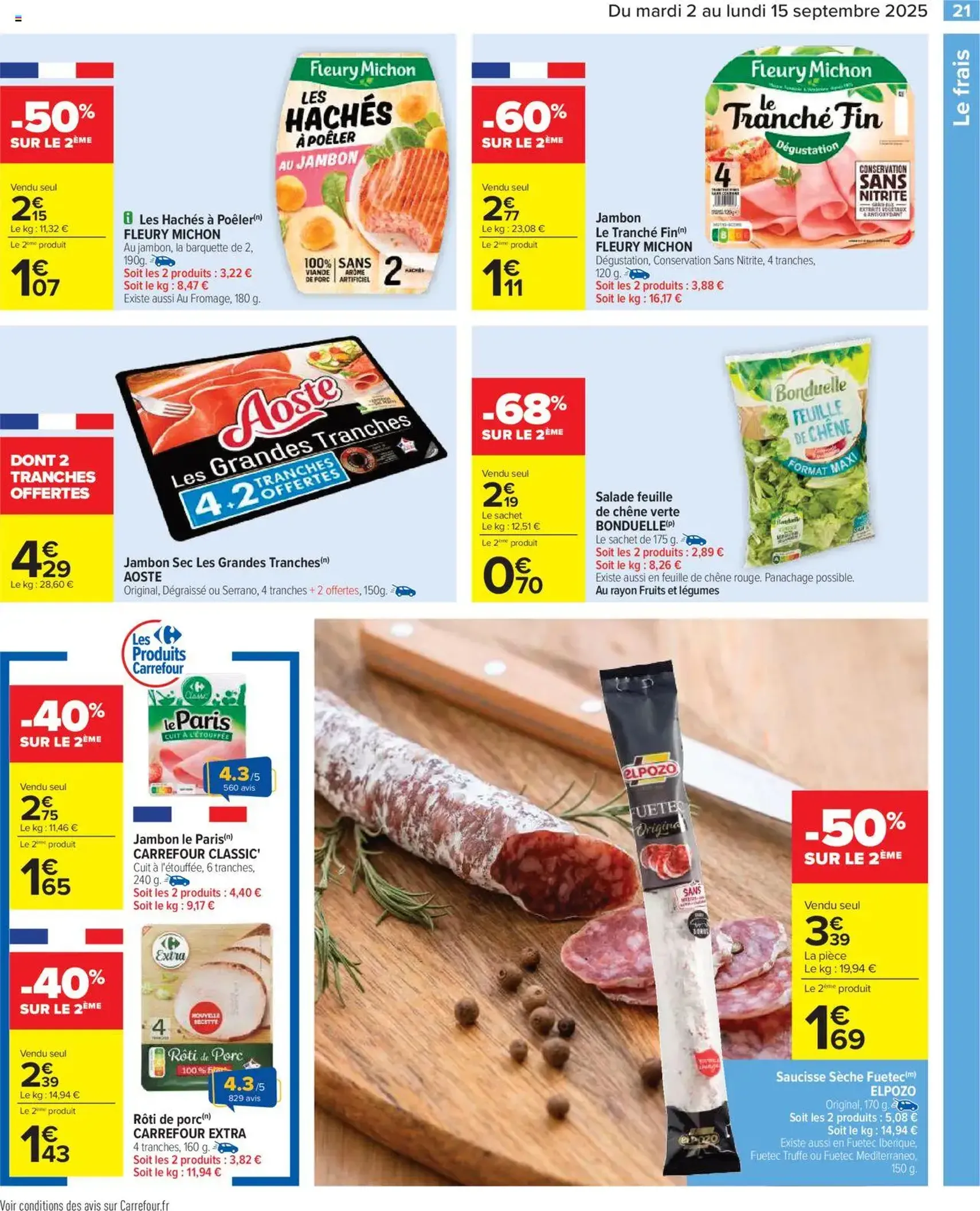 Carrefour catalogue semaine 36 - brochure valable à partir du 02/09/2025, page 23 sur 86 Carrefour catalogue semaine 36 - brochure valable à partir du 02/09/2025, page 23 sur 86
