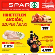 Spar Black Friday - szórólap előnézete érvényes 2025.11.06. -tól