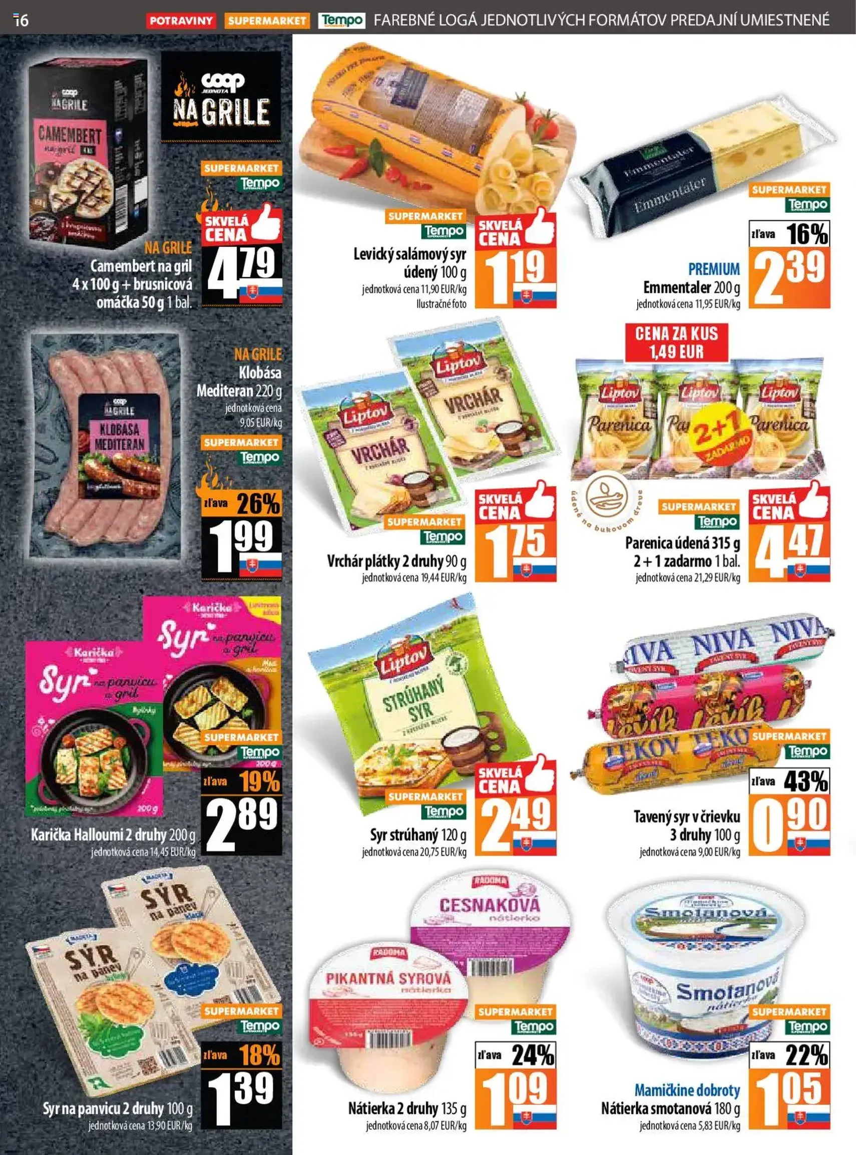 COOP Jednota leták - platný leták od 21.08.2025 strana 16 z 28