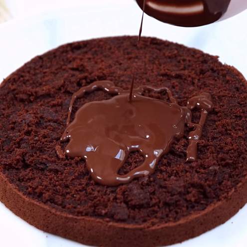 Torta tenerina con cioccolato al latte - procedimento 1