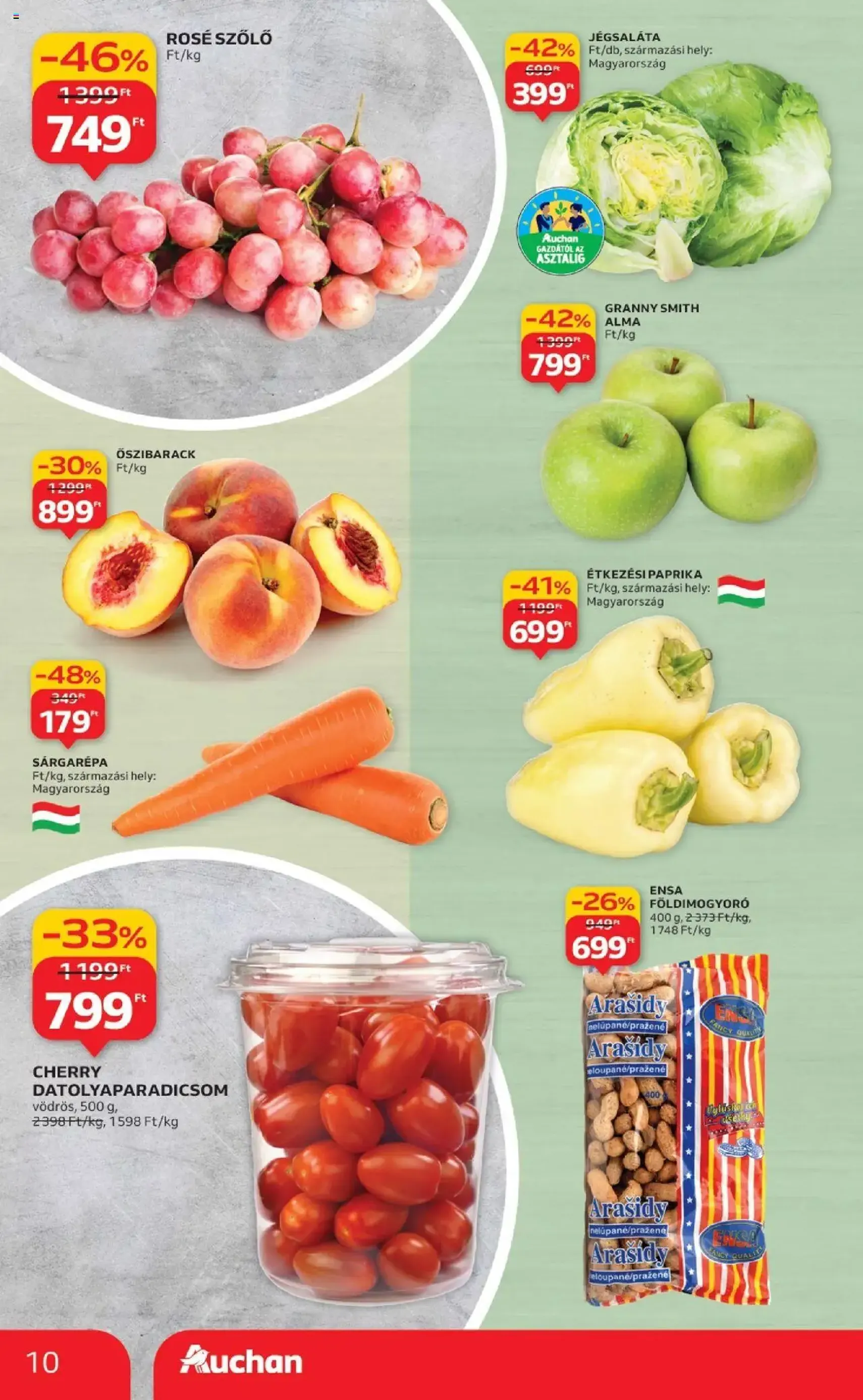 Auchan Akciós újság - 2025.09.25. érvényes szórólap 10 oldal 48 oldalból