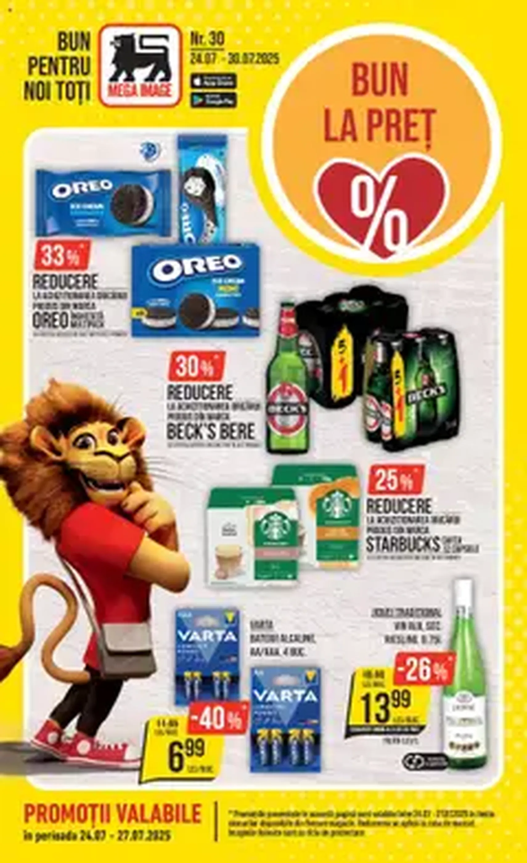 Catalog Mega Image - cataloage valabile începând cu 24.07.2025 pagina 1 din 1