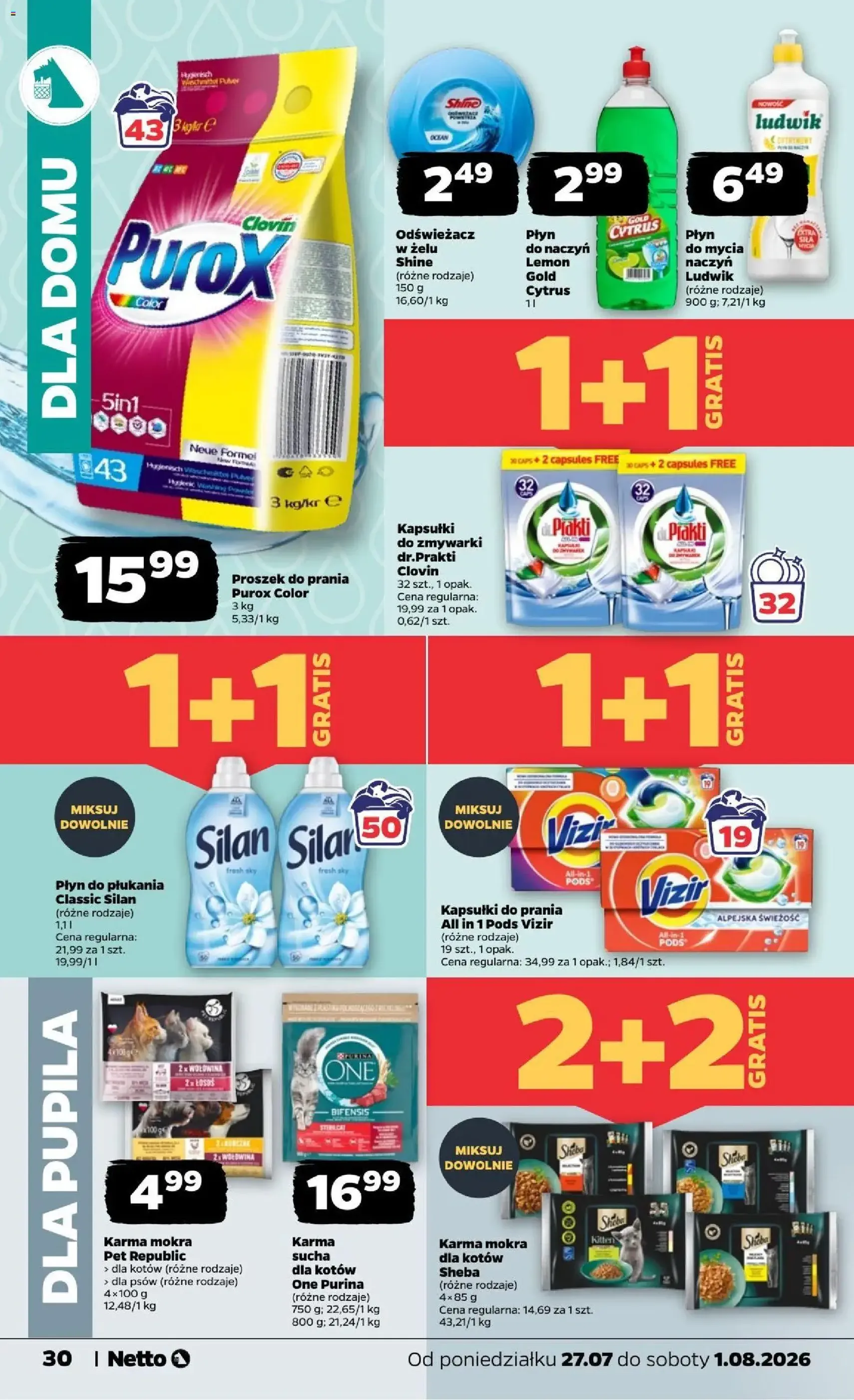Netto gazetka od poniedziałku - ważny gazetka od 27.07.2026 strona 30 z 33