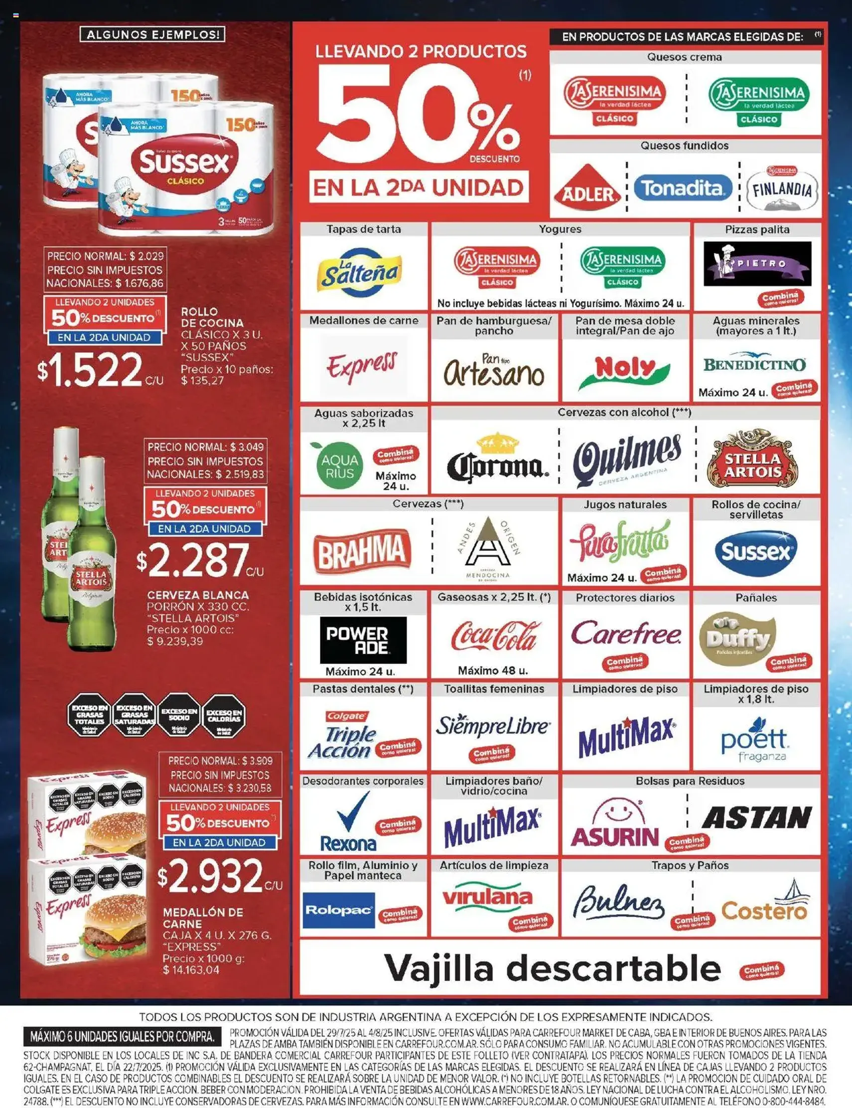 Carrefour Market catálogo - folleto válido desde 29/07/2025 página 4 de 18 Carrefour Market catálogo - folleto válido desde 29/07/2025 página 4 de 18