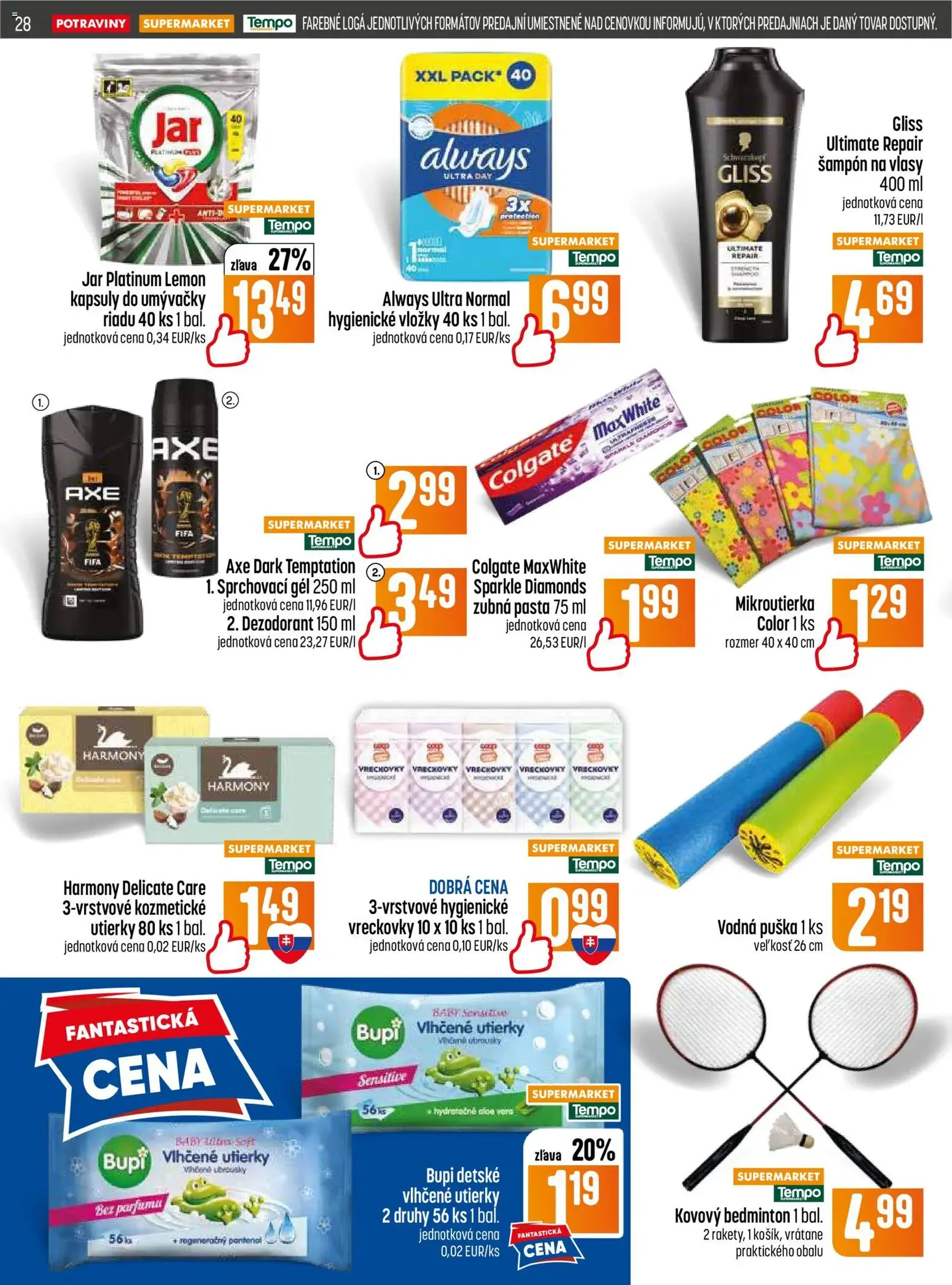 COOP Jednota leták - platný leták od 11.06.2026 strana 28 z 32