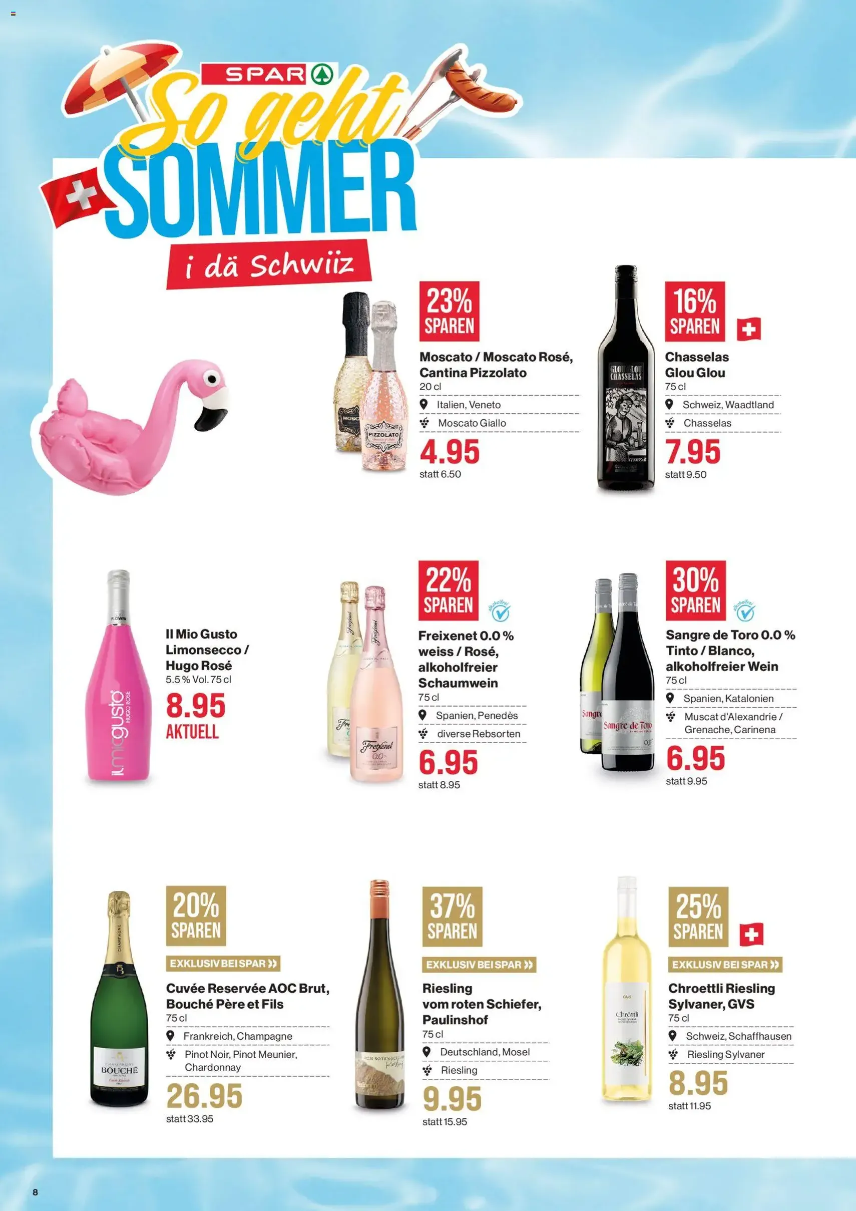 SPAR aktionen - Gültiger Prospekt ab 13.08.2026, Seite 8 von insgesamt 17