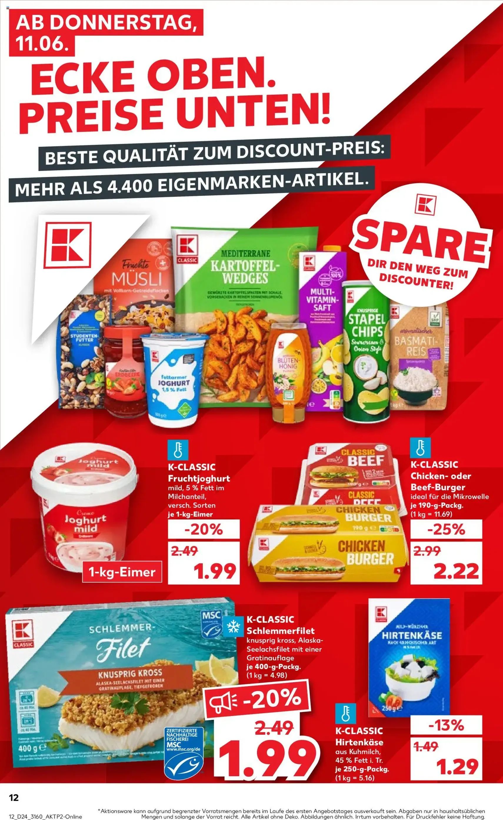 Kaufland Prospekt - Gültiger Prospekt ab 11.06.2026, Seite 12 von insgesamt 50