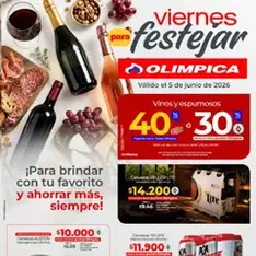 Vista previa del folleto Olímpica Viernes para festejar válido desde 05/06/2026