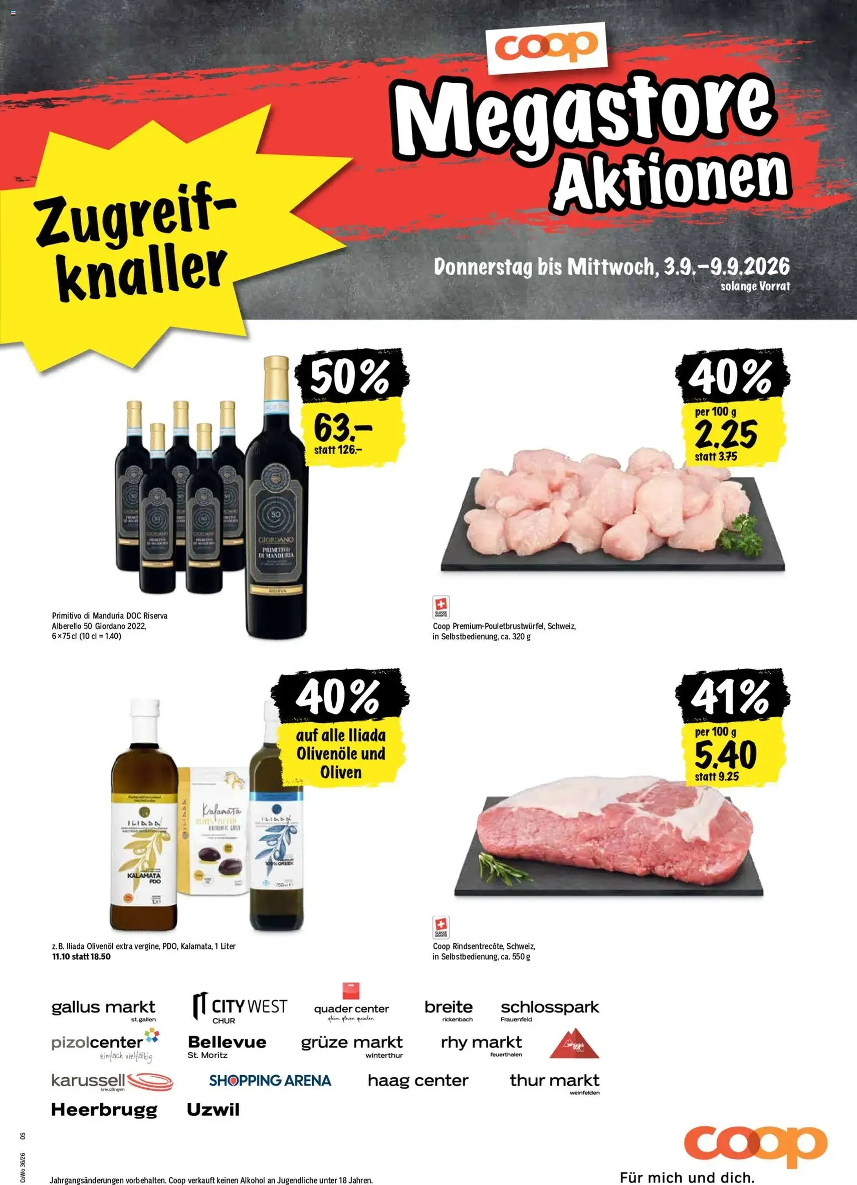 Coop aktionen - Gültiger Prospekt ab 03.09.2026, Seite 21 von insgesamt 28
