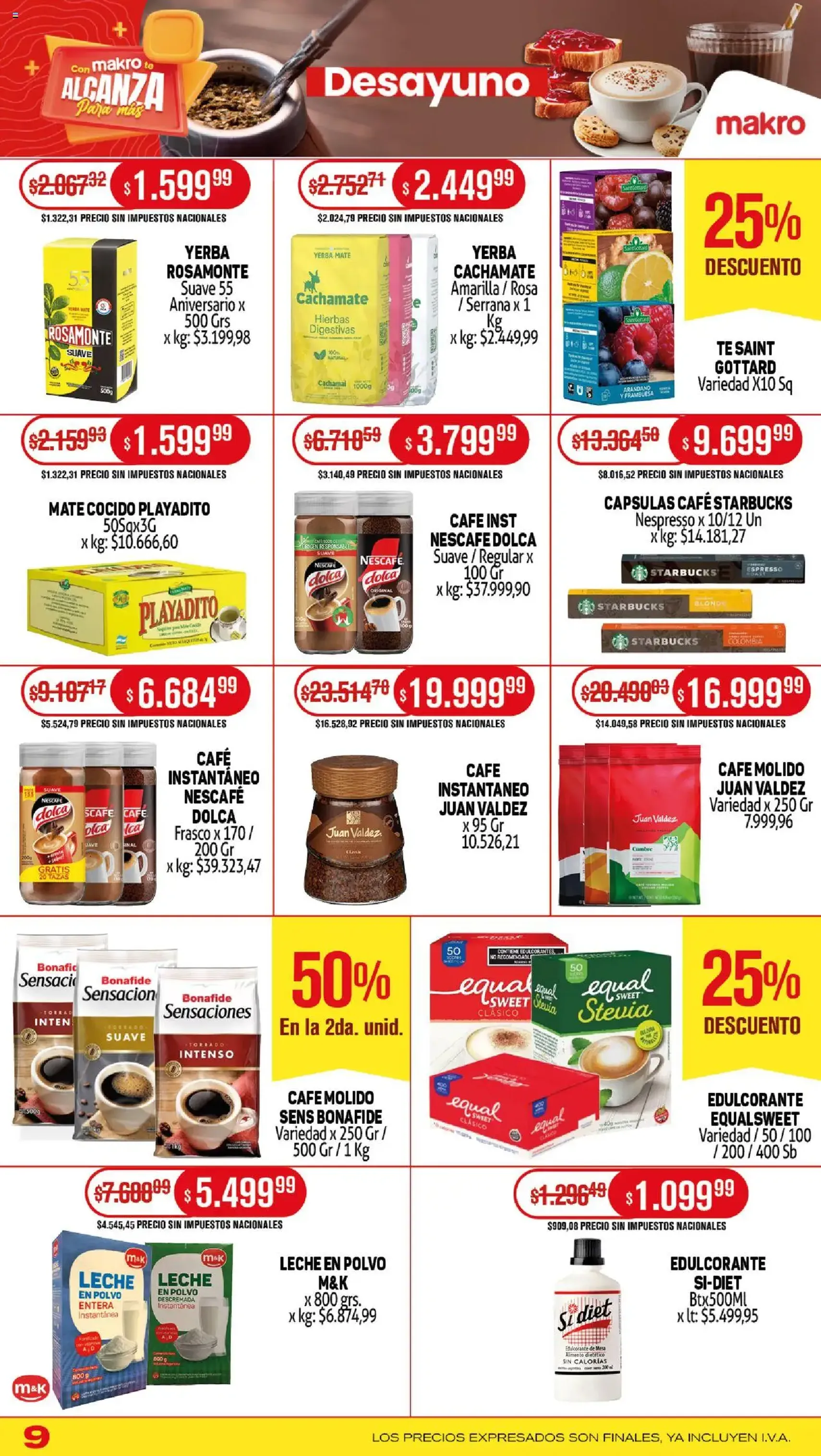 Makro ofertas - folleto válido desde 24/07/2025 página 9 de 20