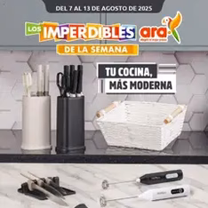 Vista previa del folleto Ara - Imperdibles ara de la semana válido desde 07/08/2025