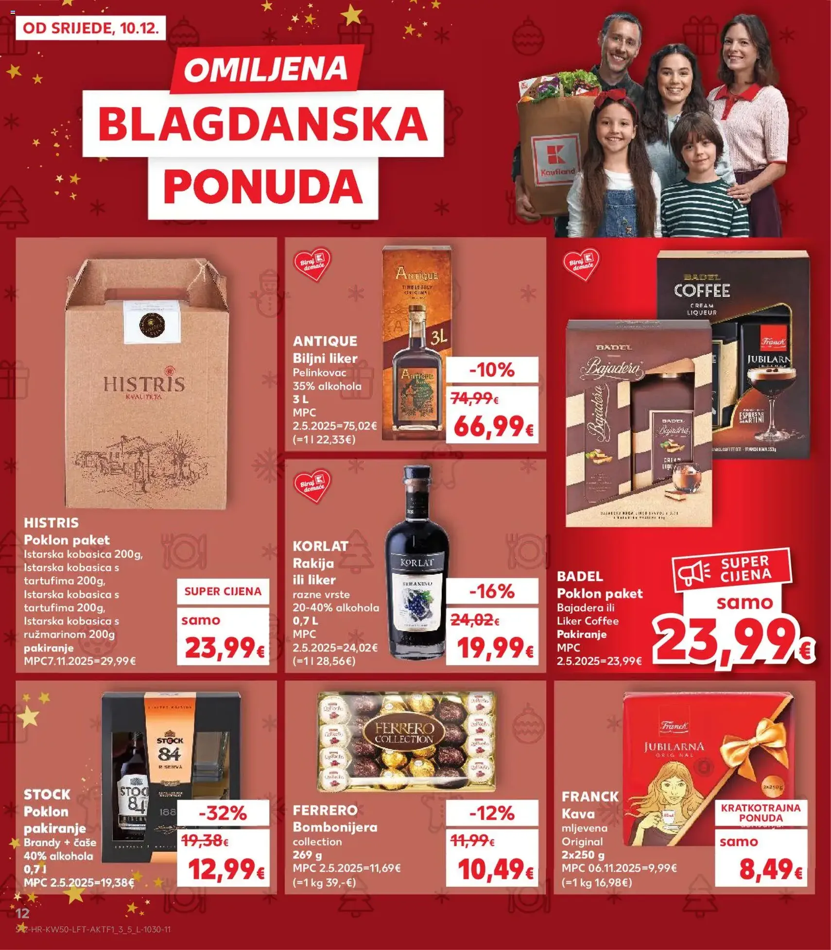 Kaufland HR Akciós újság - 2025.12.10. érvényes szórólap 12 oldal 40 oldalból