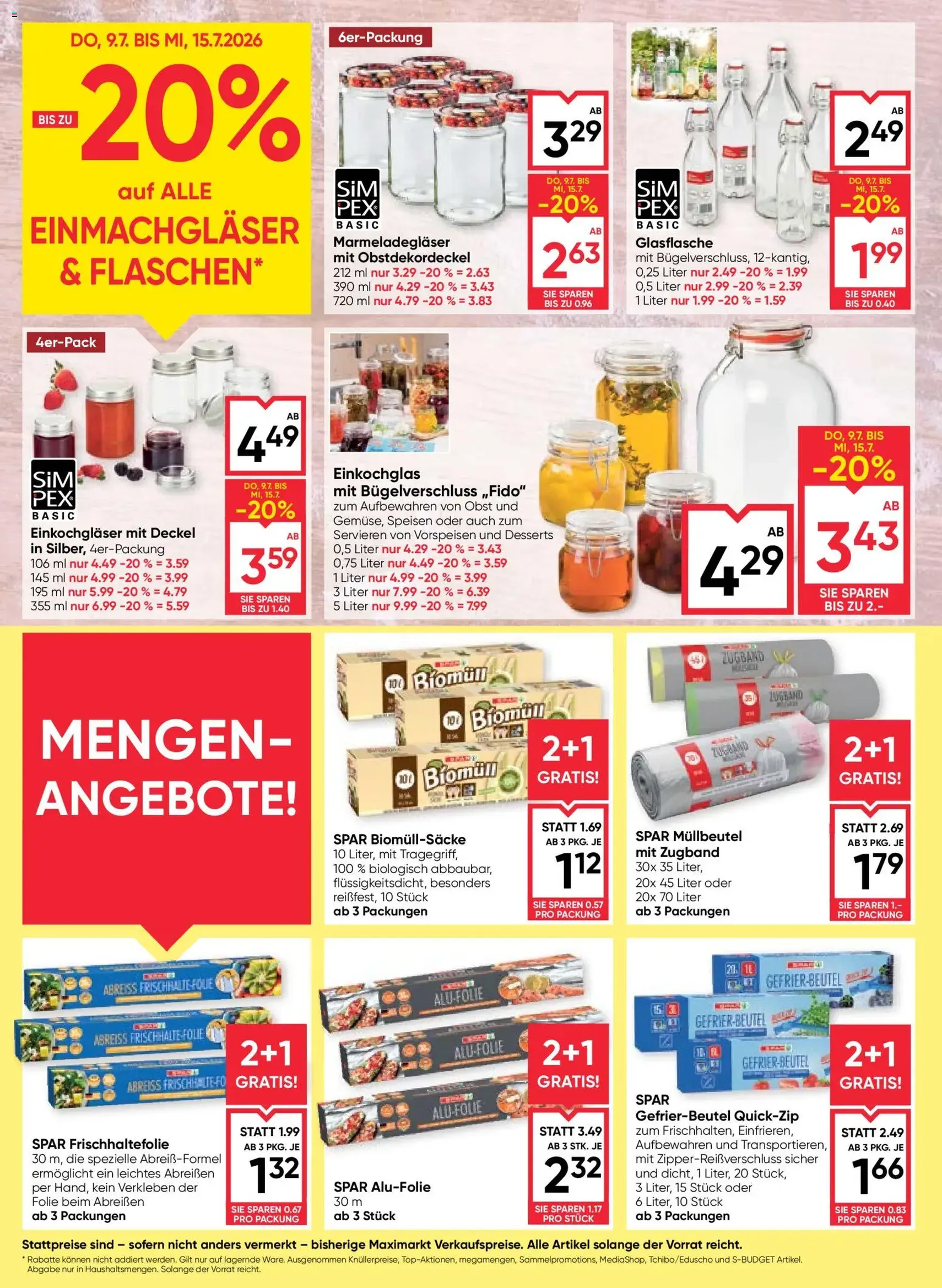 Maximarkt Flugblatt - Gültiger Prospekt ab 09.07.2026, Seite 16 von insgesamt 24