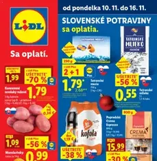 Lidl leták - náhľad letáku platný od 10.11.2025