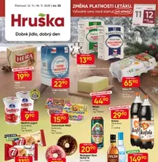 Hruška leták - náhled letáku platný od 12.11.2025