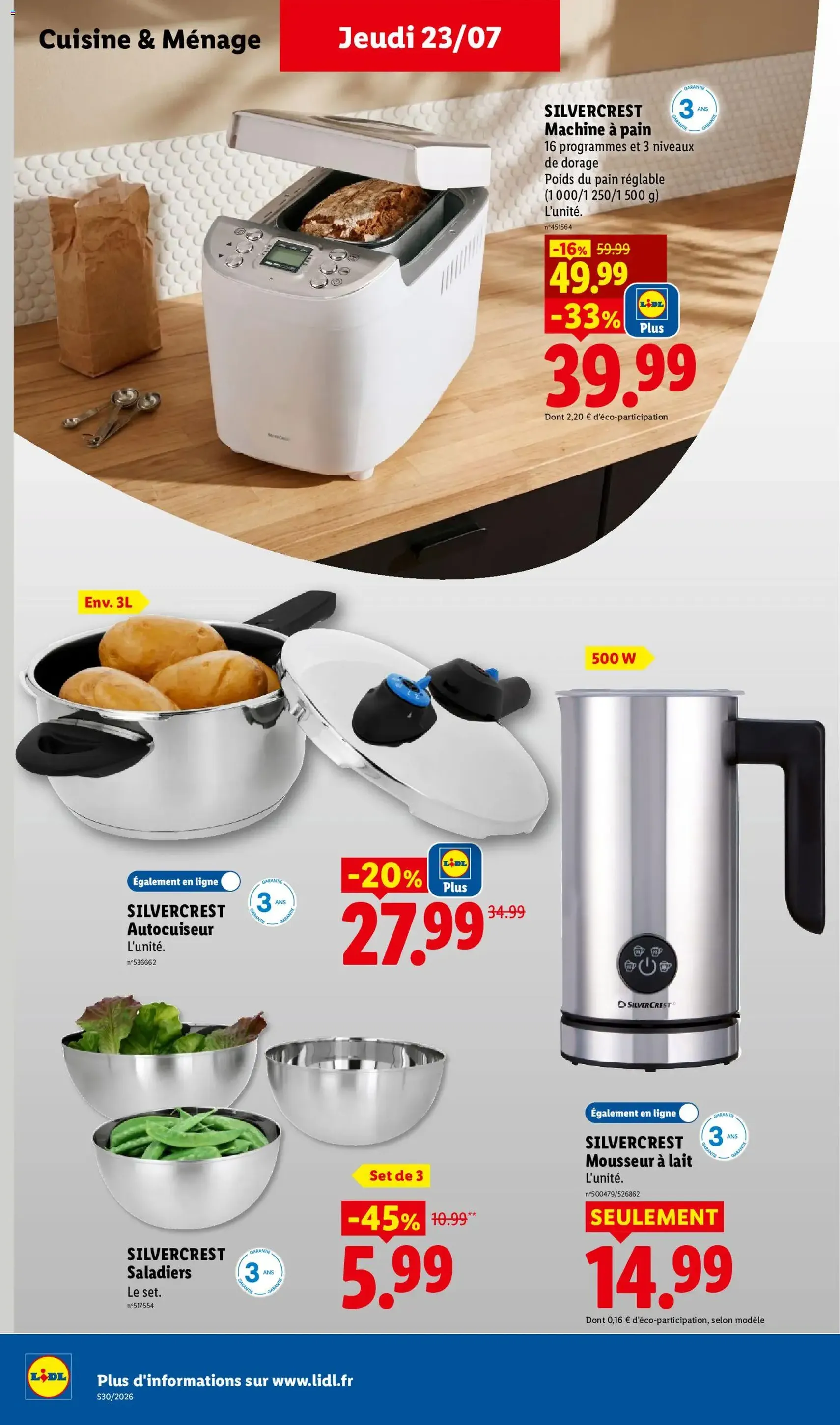 LIDL catalogue - brochure valable à partir du 23/07/2026, page 42 sur 64
