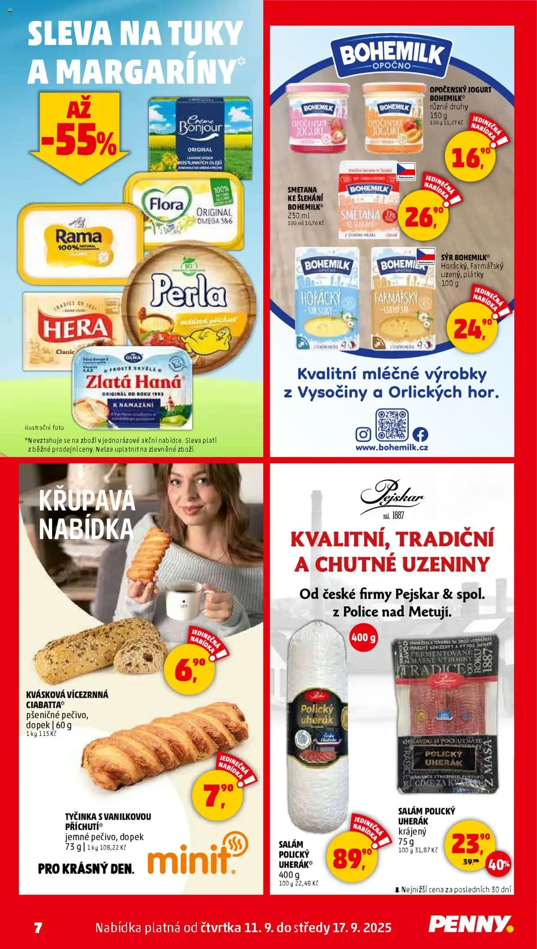 Penny Market leták - Čtvrtečník - platný leták od 11.09.2025 strana 7 z 43