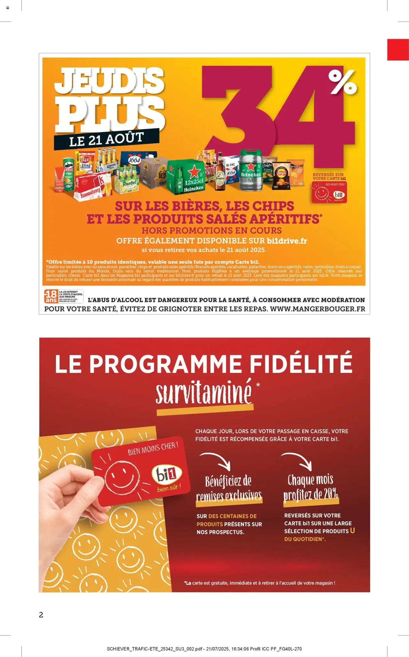 Bi1 catalogue - brochure valable à partir du 11/08/2025, page 2 sur 24