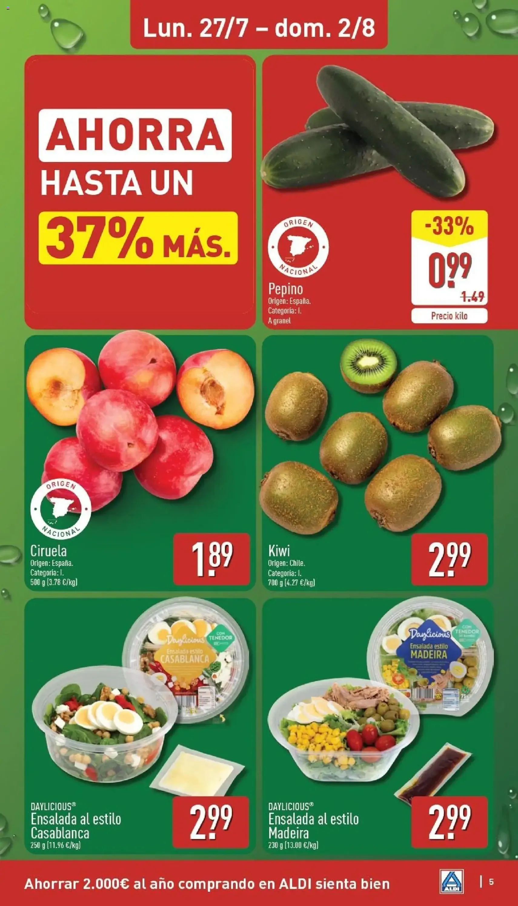 Aldi folleto Península - folleto válido desde 27/07/2026 página 5 de 26