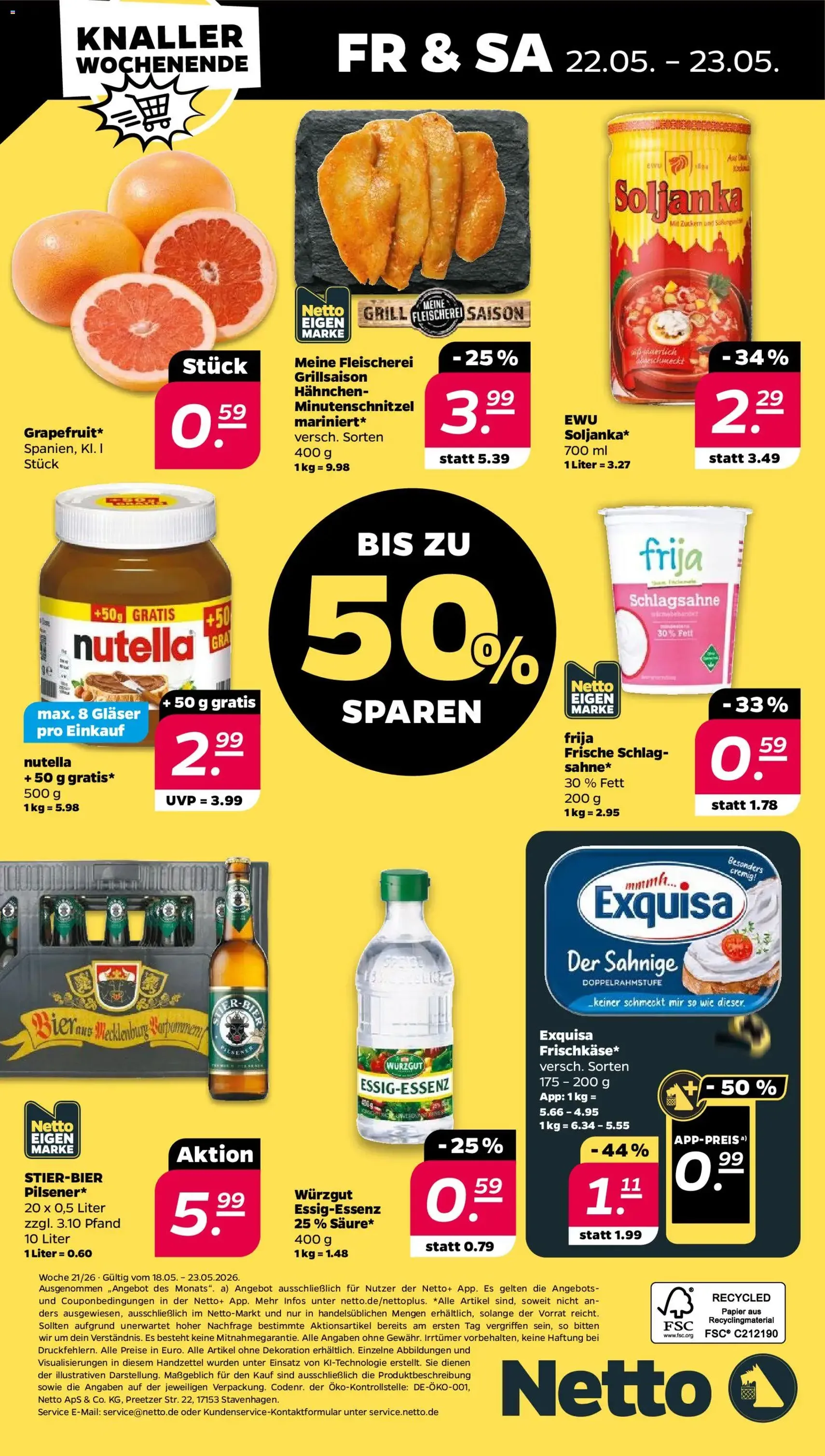 Netto Prospekt - Gültiger Prospekt ab 18.05.2026, Seite 36 von insgesamt 37