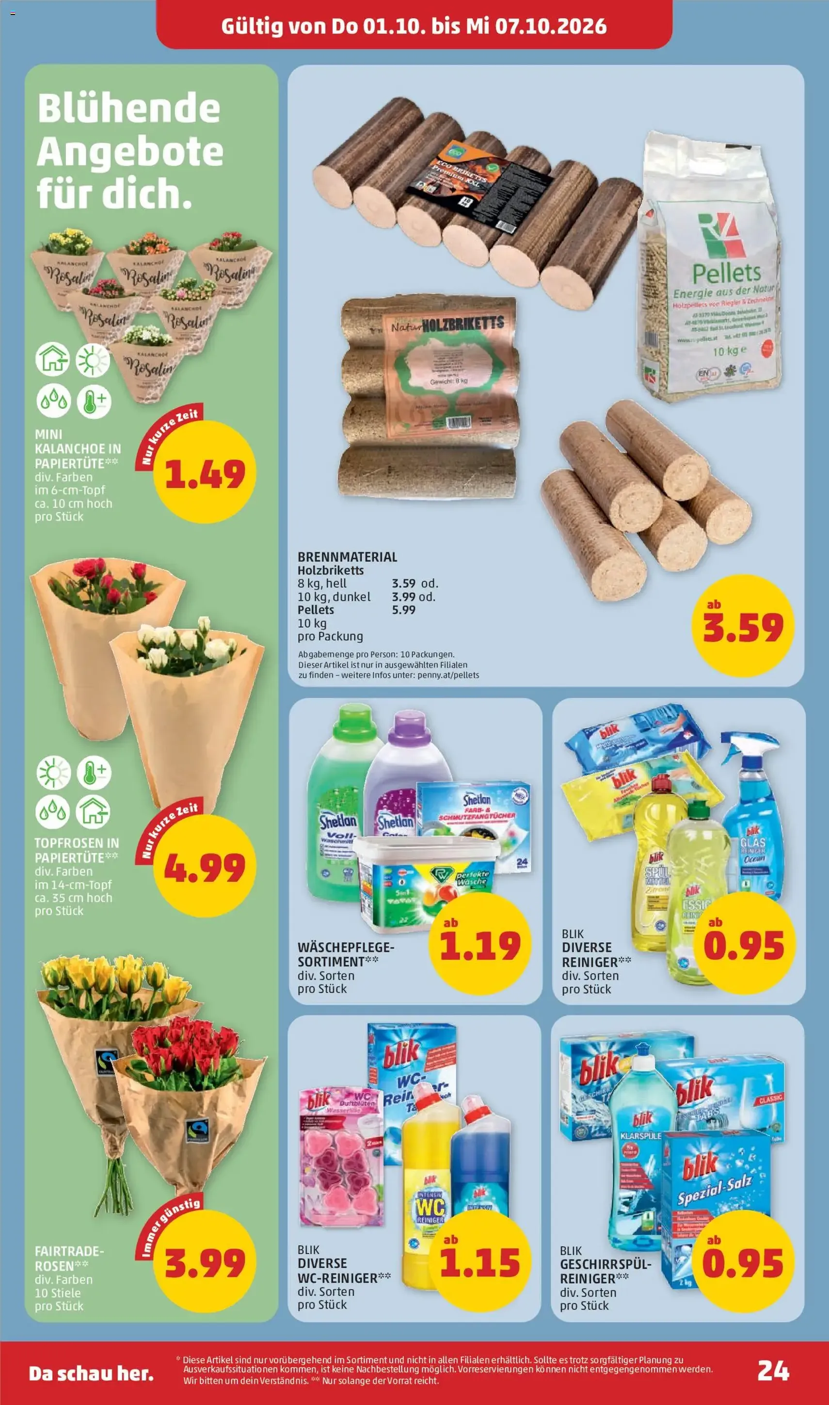 Penny Markt - Flugblatt - Gültiger Prospekt ab 01.10.2026, Seite 24 von insgesamt 32