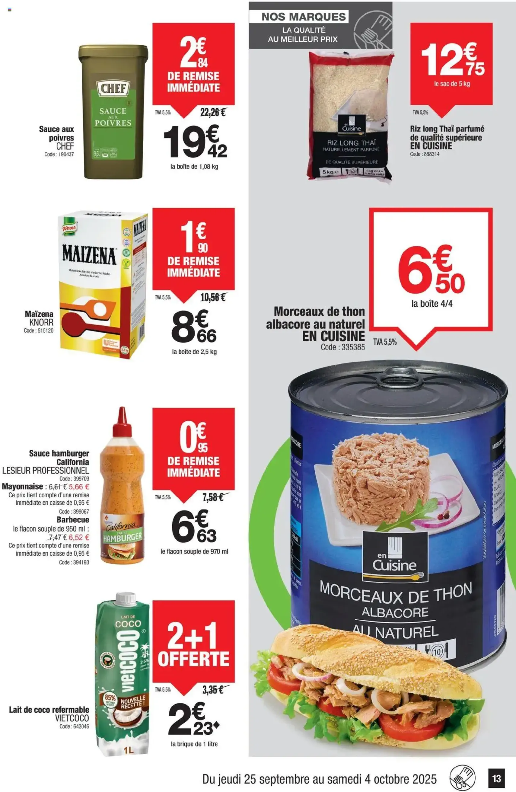 Promocash catalogue - brochure valable à partir du 25/09/2025, page 13 sur 24 Promocash catalogue - brochure valable à partir du 25/09/2025, page 13 sur 24