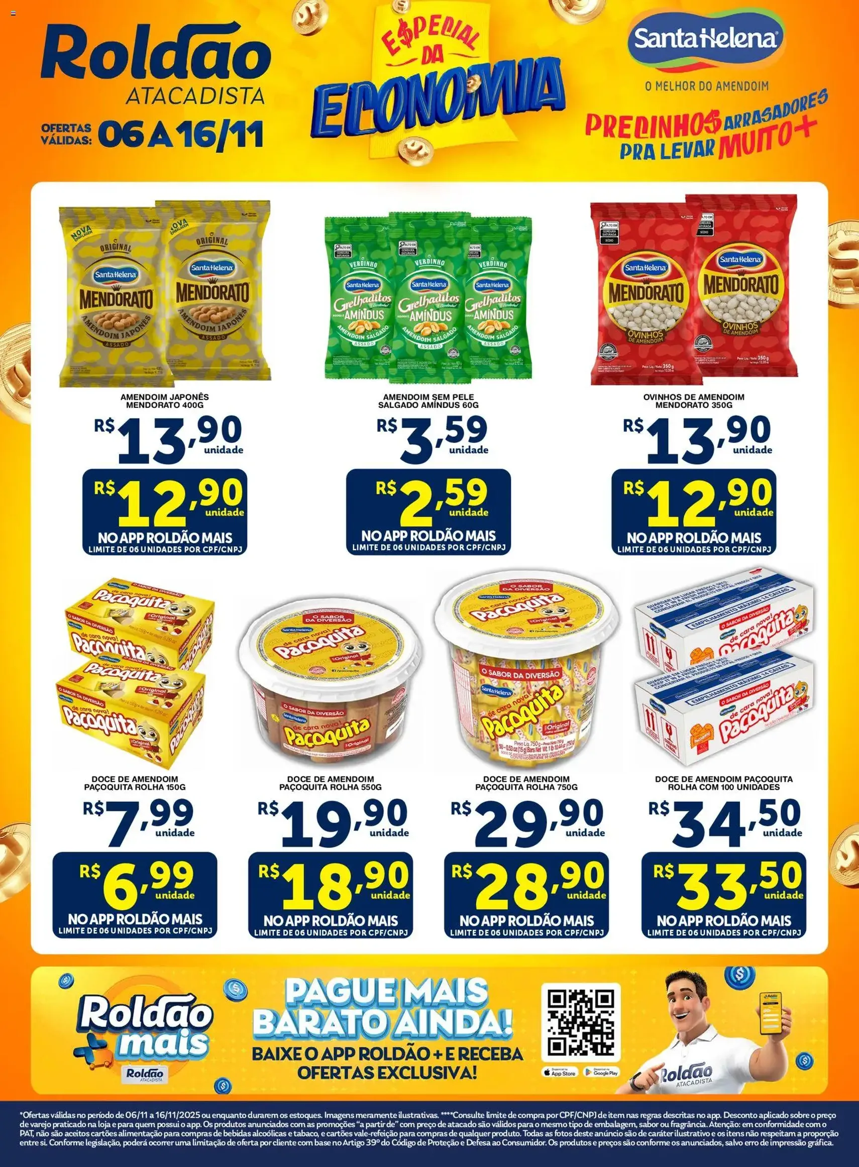 Roldão - Ofertas Especial da Economia Santa Helena no Roldão! - folheto válido a partir de 06/11/2025 página 1 de 1
