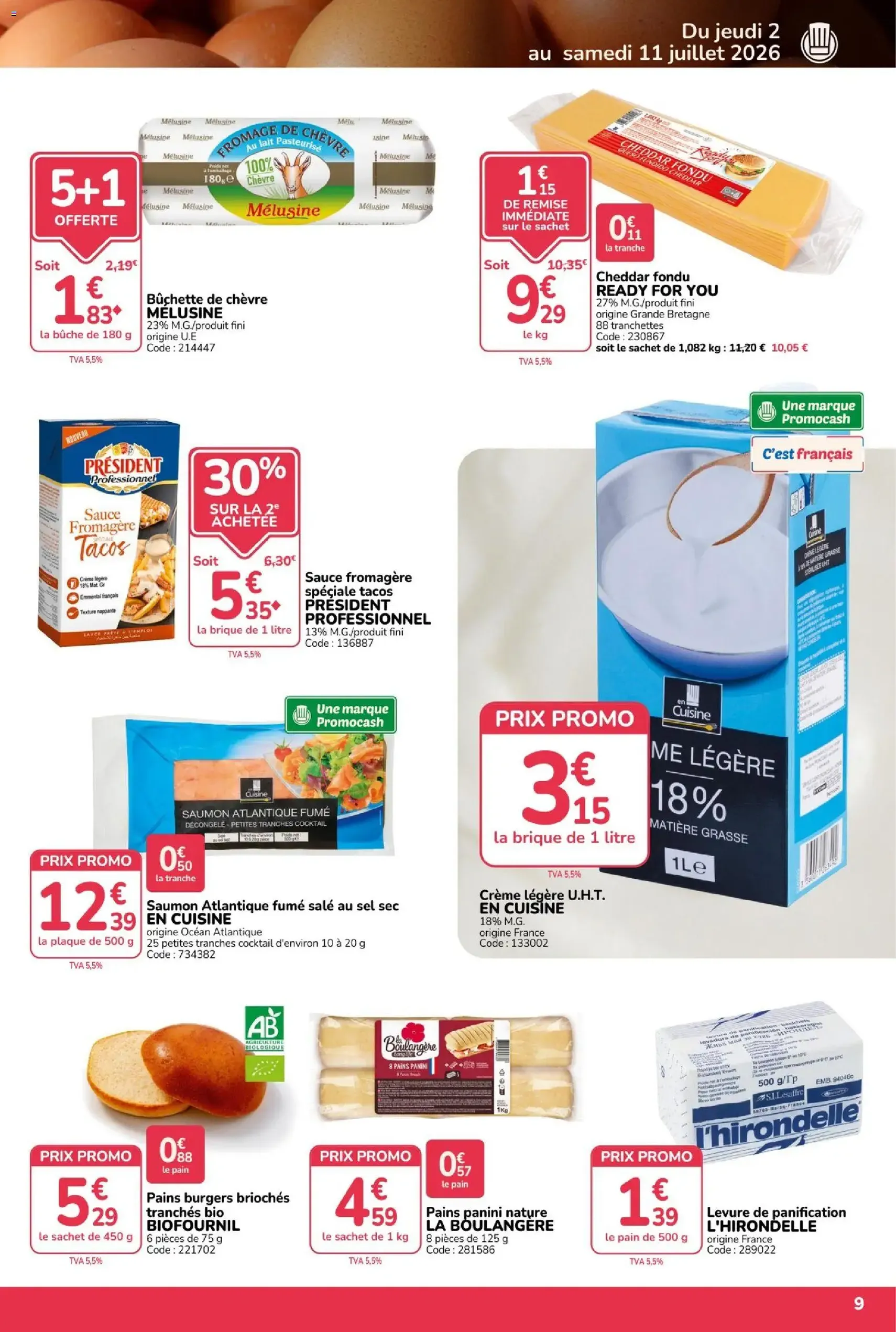 Promocash catalogue - brochure valable à partir du 02/07/2026, page 9 sur 24