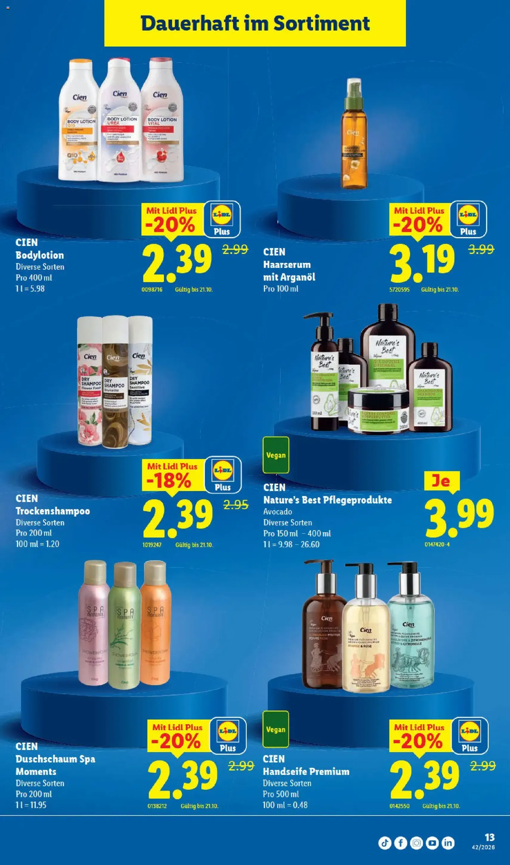 Lidl aktionen - Gültiger Prospekt ab 15.10.2026, Seite 13 von insgesamt 40