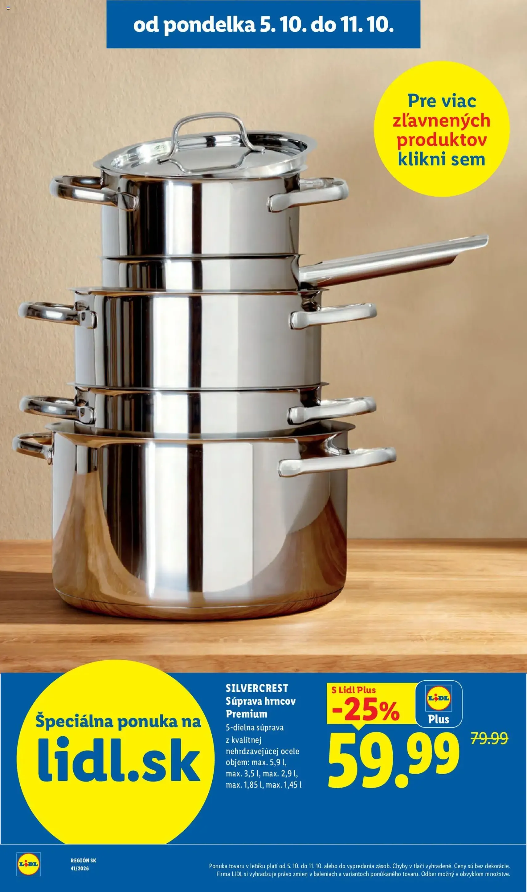 Lidl leták - platný leták od 05.10.2026 strana 46 z 97
