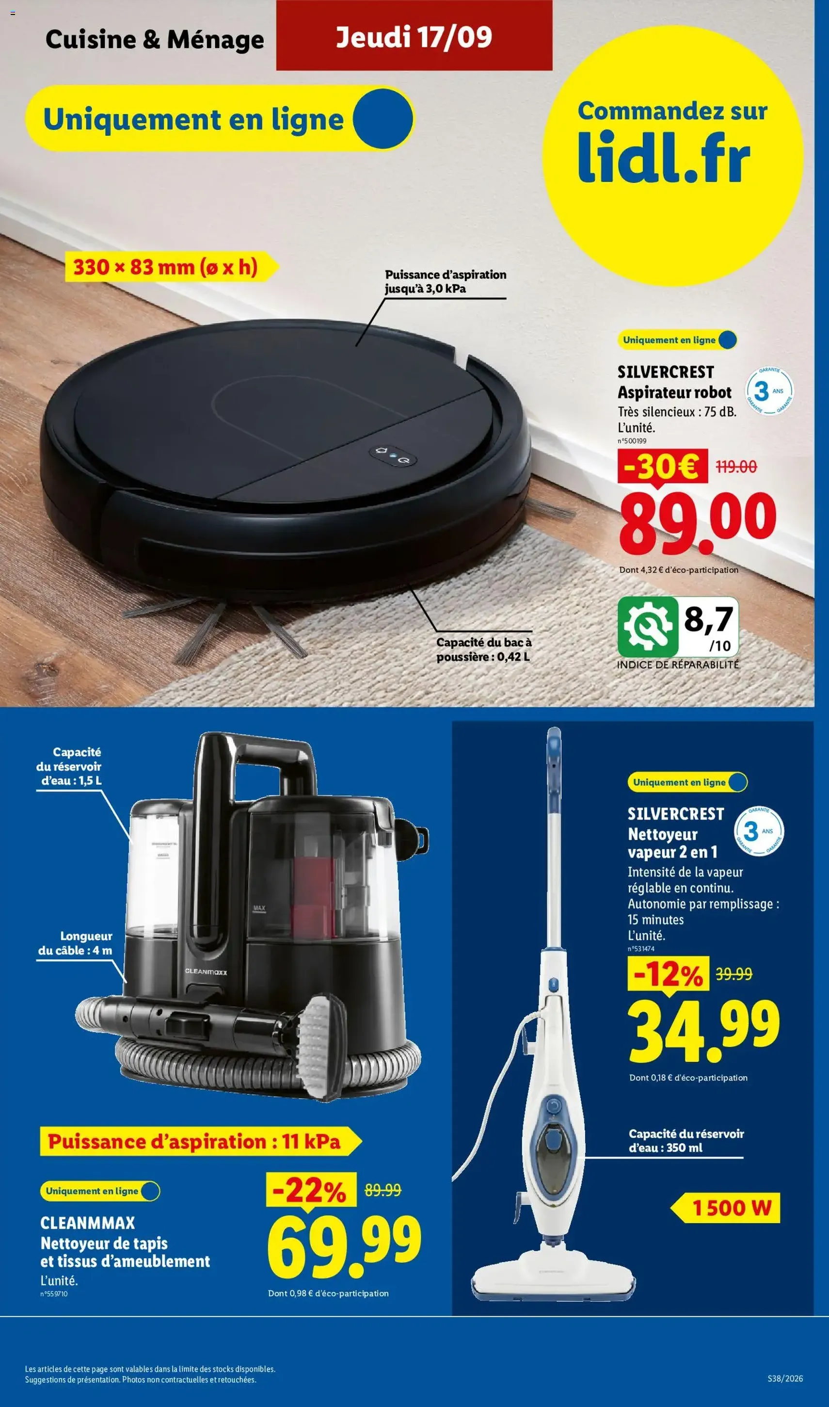 LIDL catalogue - brochure valable à partir du 17/09/2026, page 7 sur 67