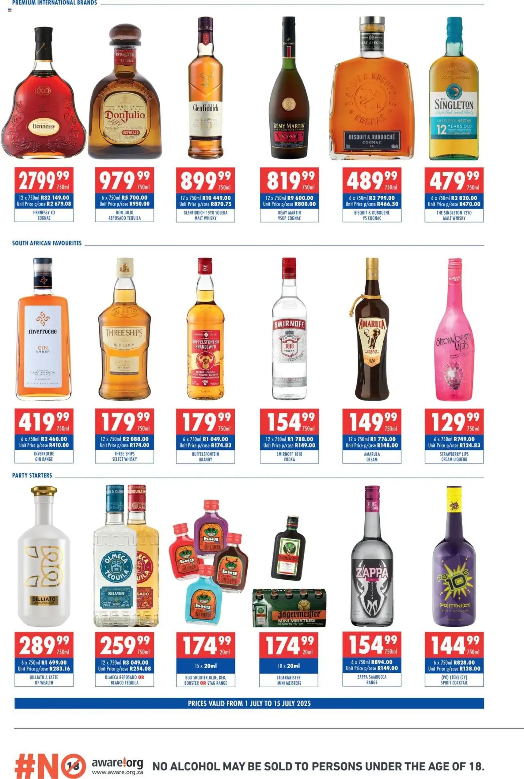 Ultra Liquors Specials - valid flyer from 01/07/2025, page 2 of 4