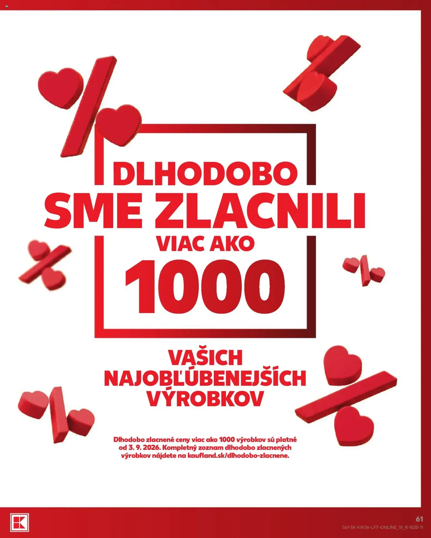 Kaufland leták - platný leták od 03.09.2026 strana 61 z 80