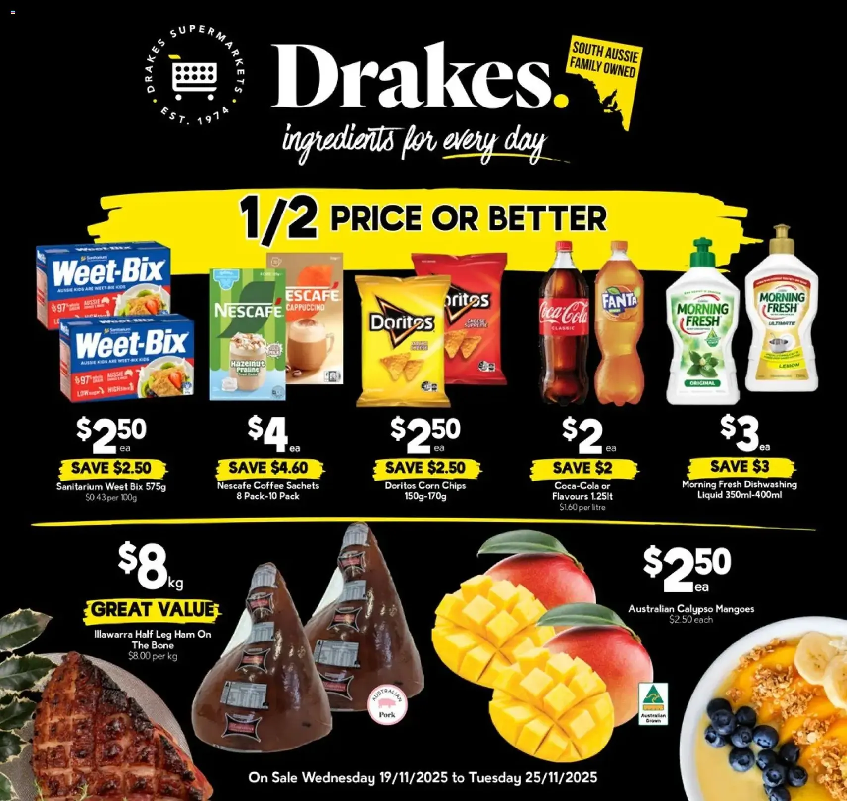 Drakes Catalogue SA - valid flyer from 19/11/2025, page 1 of 20