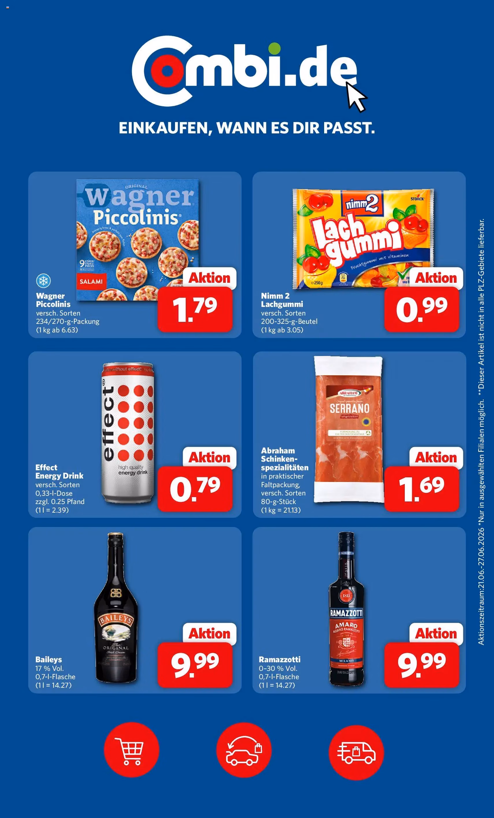 Combi Prospekt - Gültiger Prospekt ab 22.06.2026, Seite 38 von insgesamt 38