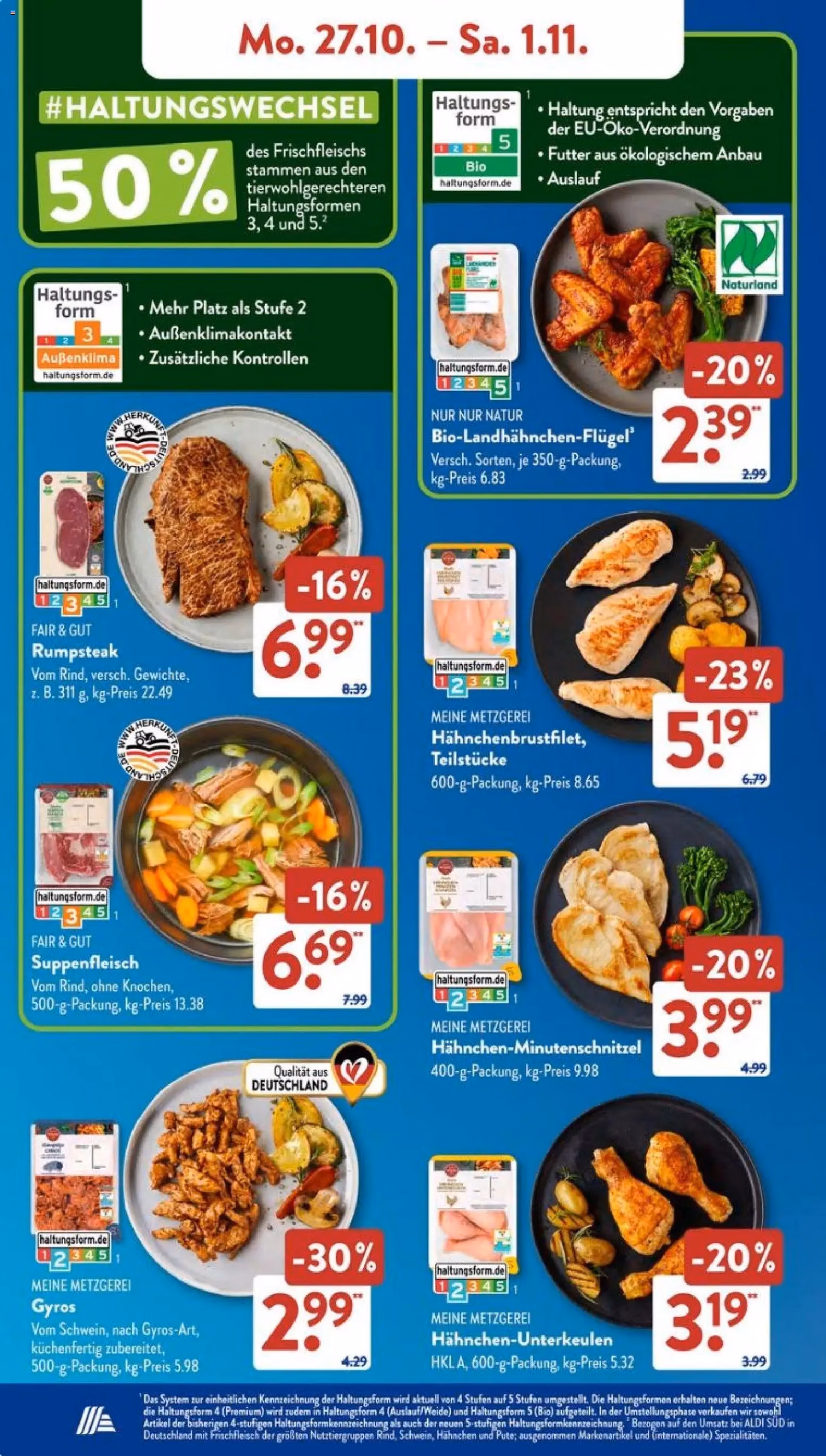 Aldi Süd Prospekt - Gültiger Prospekt ab 27.10.2025, Seite 6 von insgesamt 47 Aldi Süd Prospekt - Gültiger Prospekt ab 27.10.2025, Seite 6 von insgesamt 47