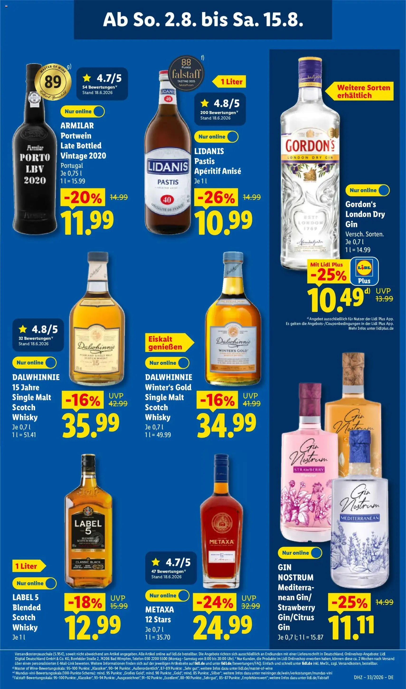 Lidl Prospekt - Gültiger Prospekt ab 10.08.2026, Seite 25 von insgesamt 73