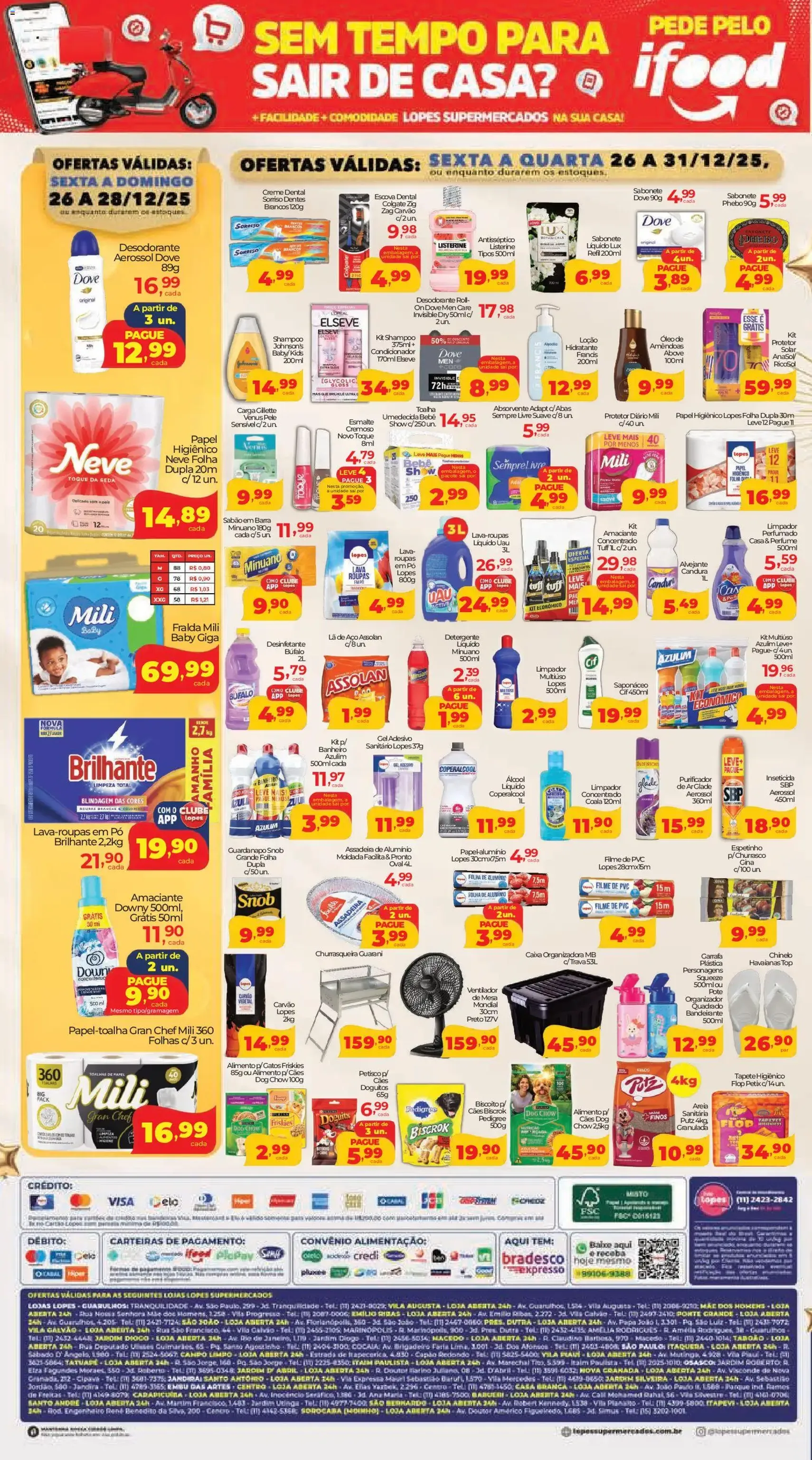 Lopes Supermercados - Ofertas da semana - folheto válido a partir de 26/12/2025 página 4 de 4