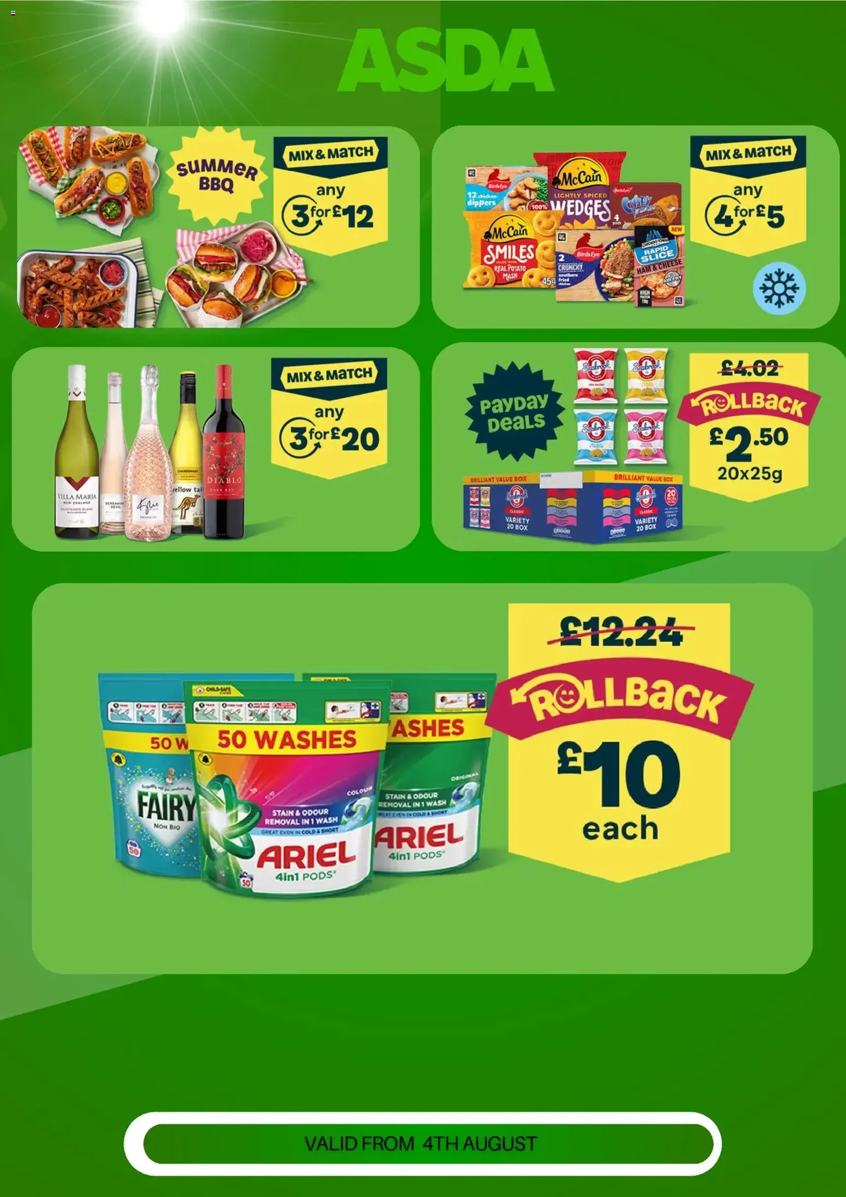 Weekly offers Asda - valid flyer from 04/08/2026, page 2 of 5