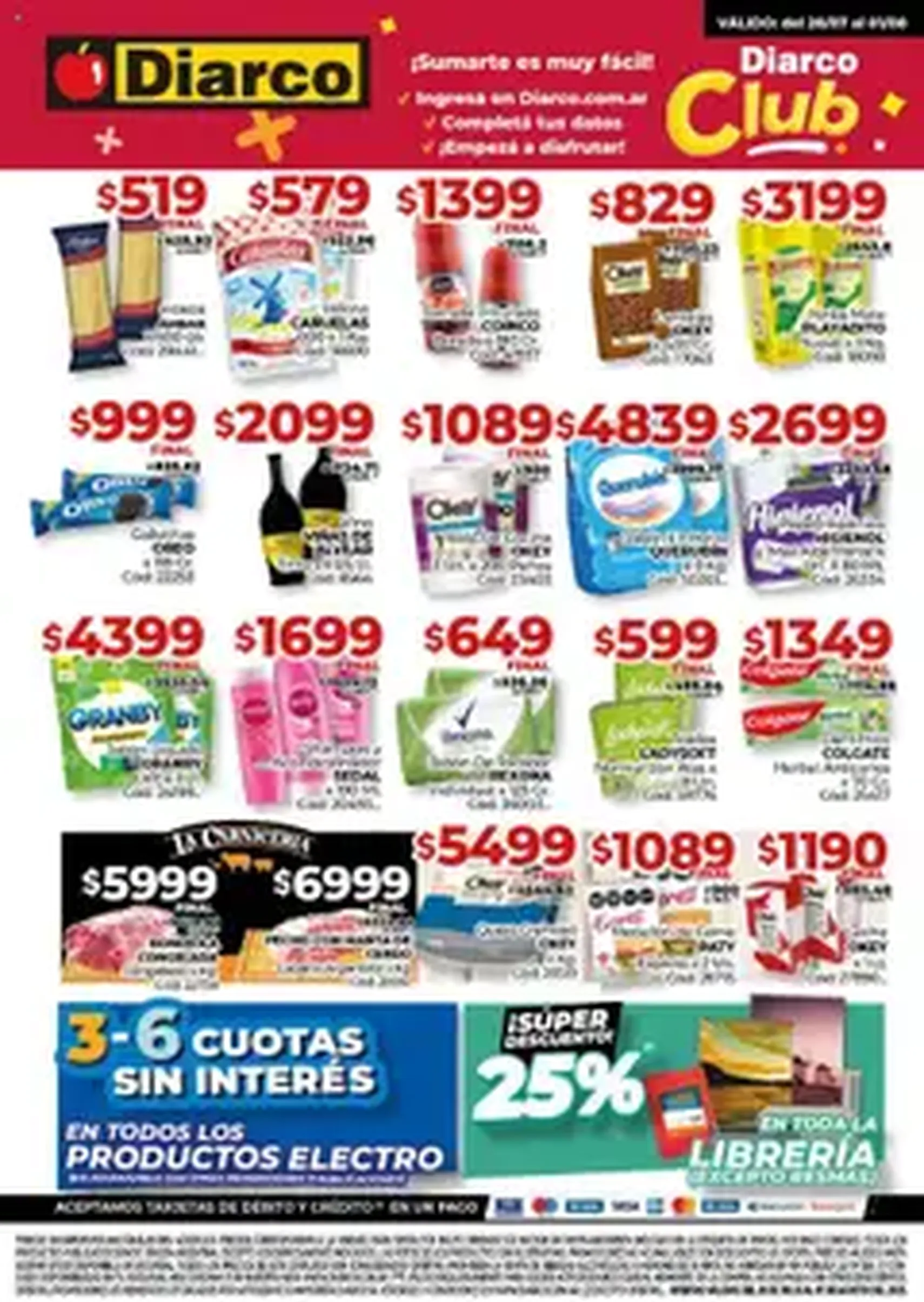 Diarco ofertas - folleto válido desde 28/07/2025 página 1 de 1