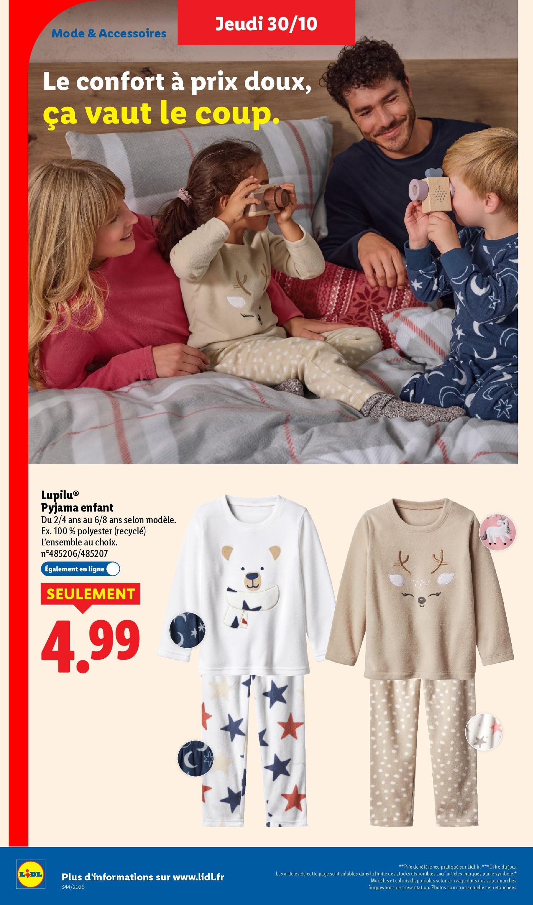 LIDL catalogue semaine 44 - brochure valable à partir du 30/10/2025, page 48 sur 82