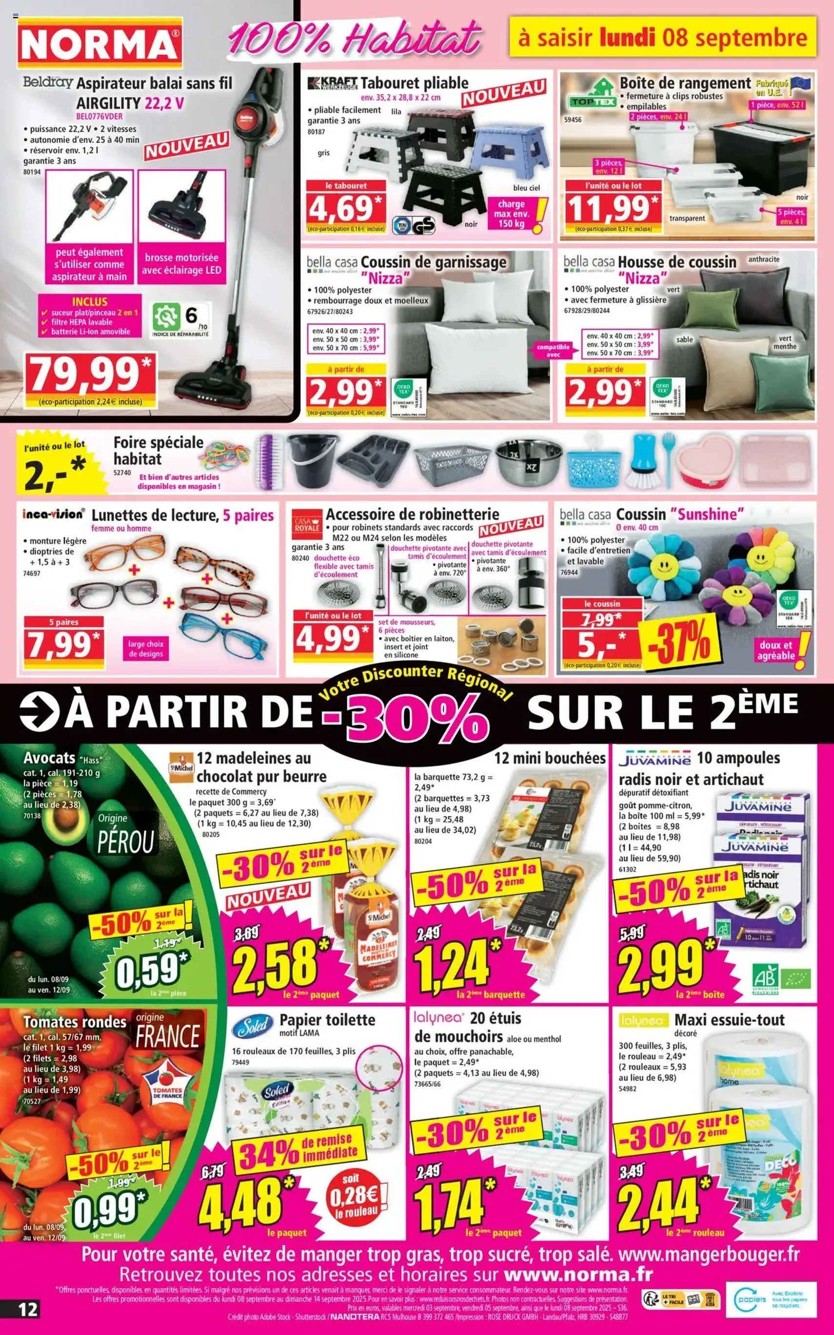 Norma catalogue - brochure valable à partir du 03/09/2025, page 12 sur 14 Norma catalogue - brochure valable à partir du 03/09/2025, page 12 sur 14